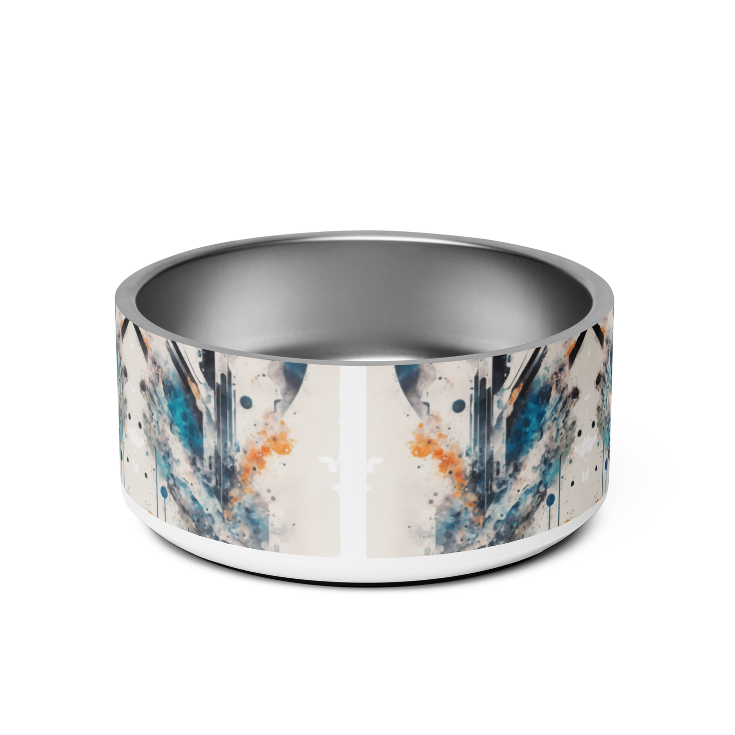 Vibrant Vandal Stainless Steel Pet Bowl