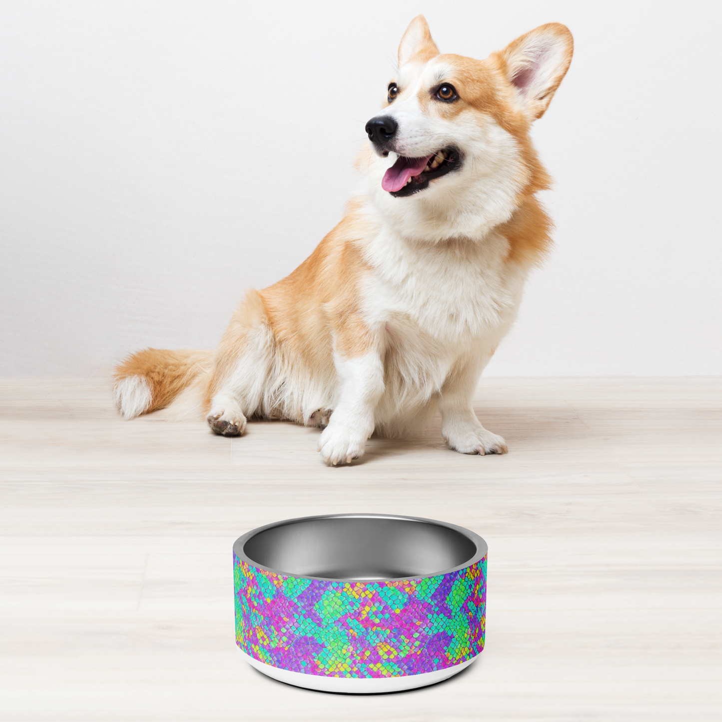 Fluid Fusion Stainless Steel Pet Bowl