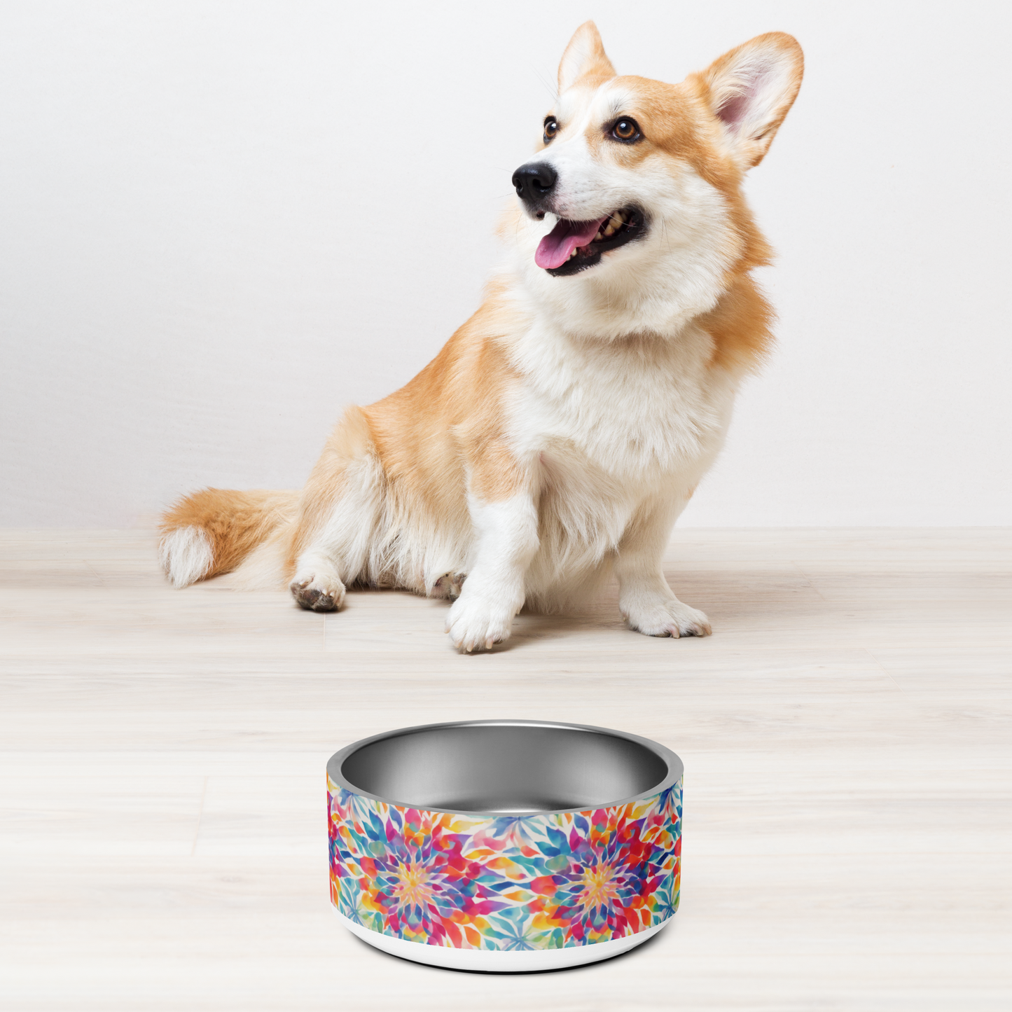 Mandala Mirage Stainless Steel Pet Bowl