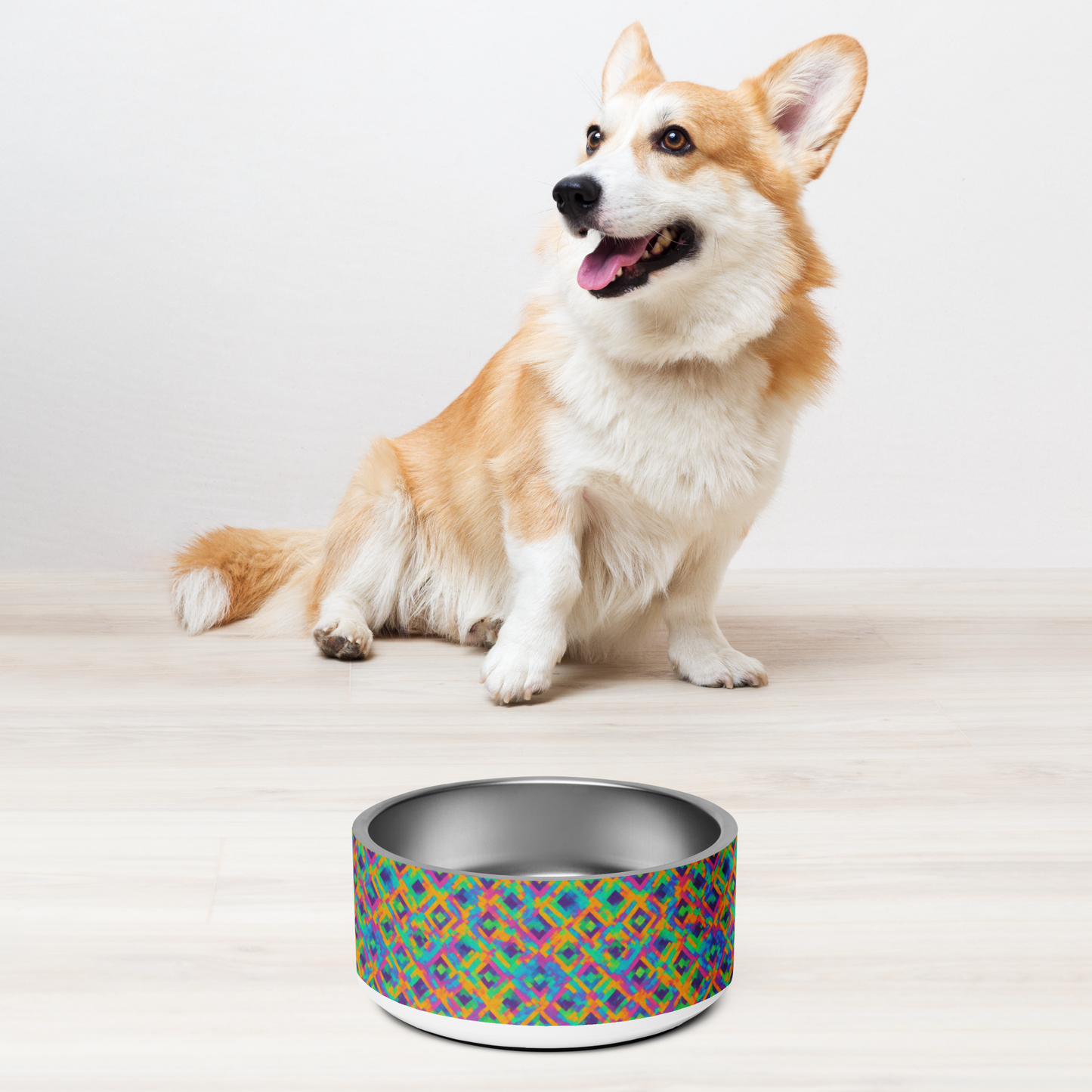 Radiant Reflections Stainless Steel Pet Bowl