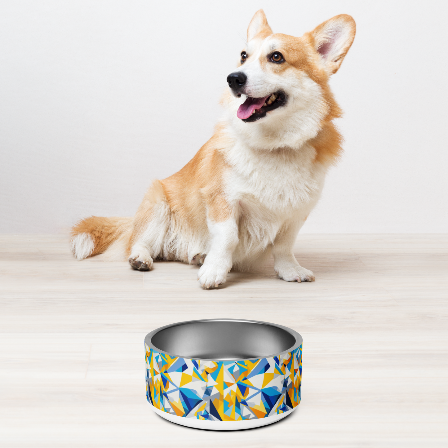 Vector Vibes Stainless Steel Pet Bowl