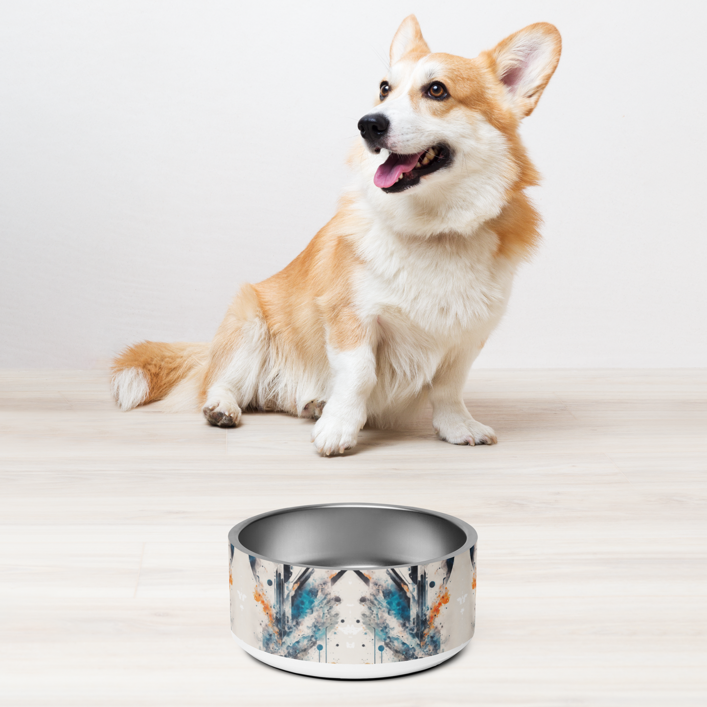 Vibrant Vandal Stainless Steel Pet Bowl