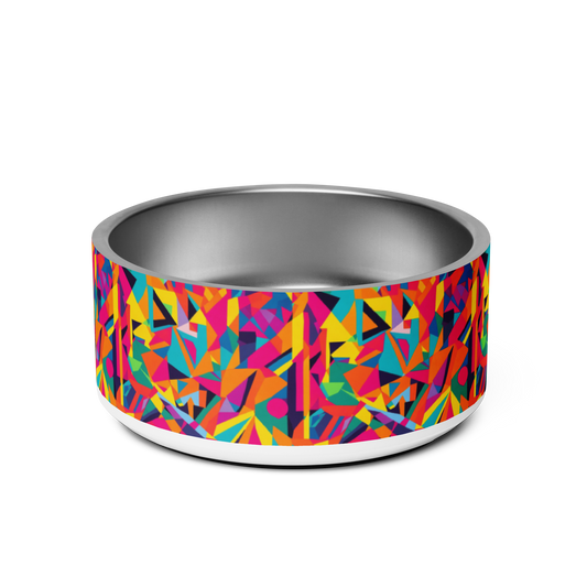 Kaleido Charm Stainless Steel Pet Bowl