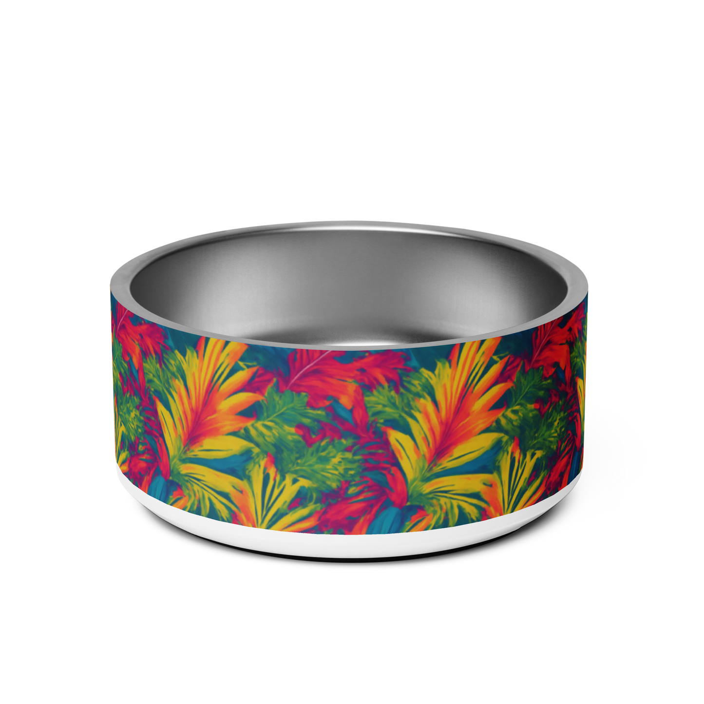 Meadow Melody Stainless Steel Pet Bowl