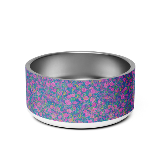 Rainbow Reflections Stainless Steel Pet Bowl