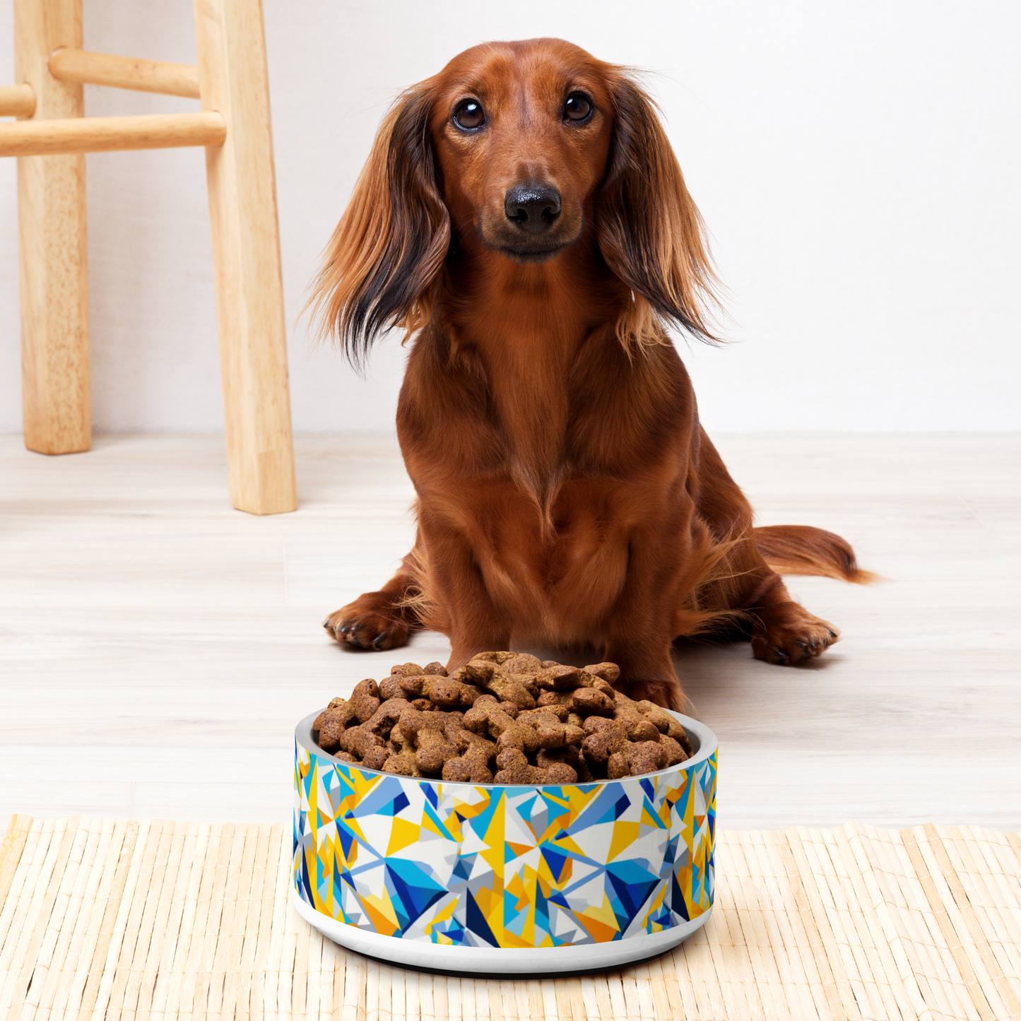 Vector Vibes Stainless Steel Pet Bowl