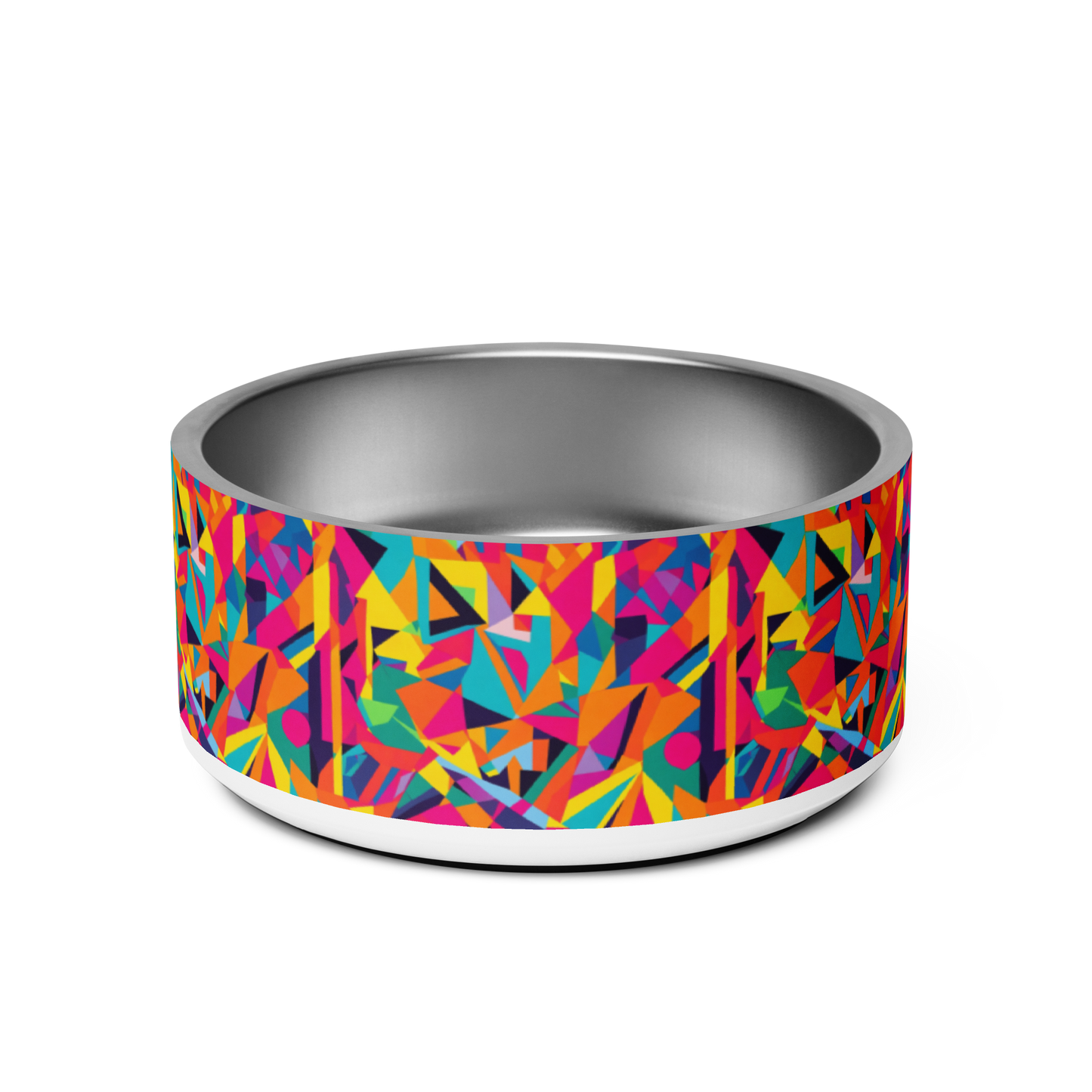 Kaleido Charm Stainless Steel Pet Bowl