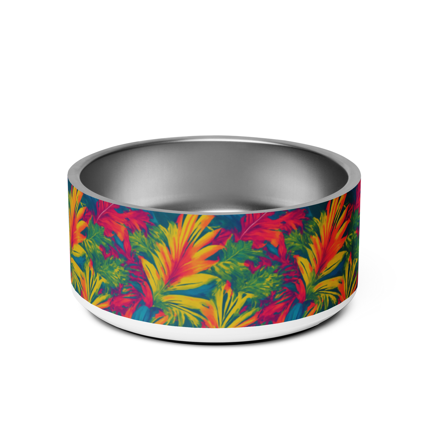 Meadow Melody Stainless Steel Pet Bowl