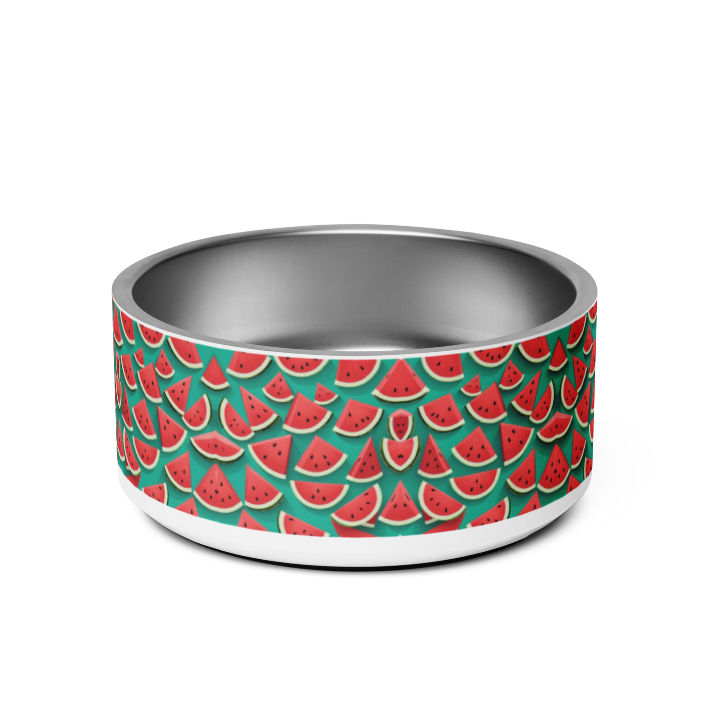 Pink Paradise Stainless Steel Pet Bowl