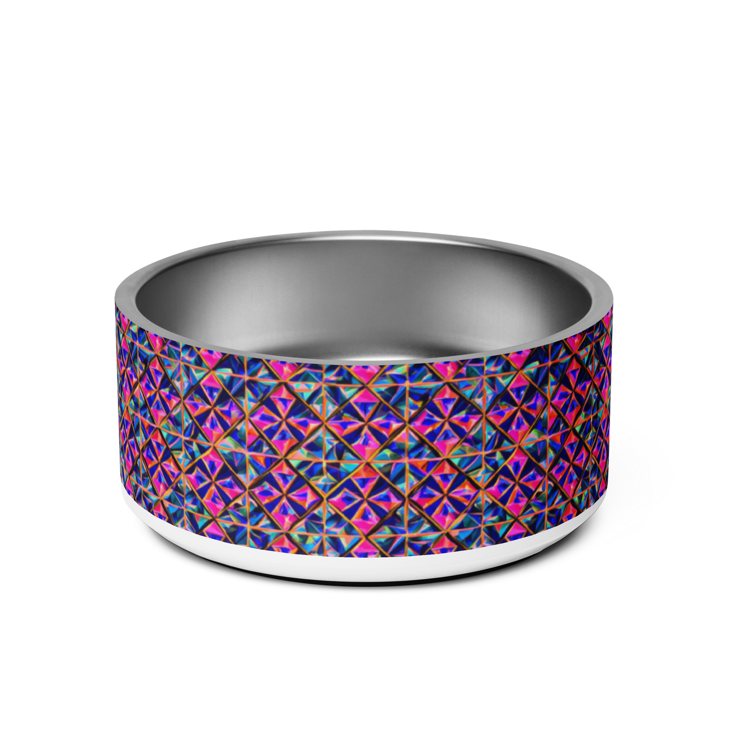 Tri-Fusion Stainless Steel Pet Bowl