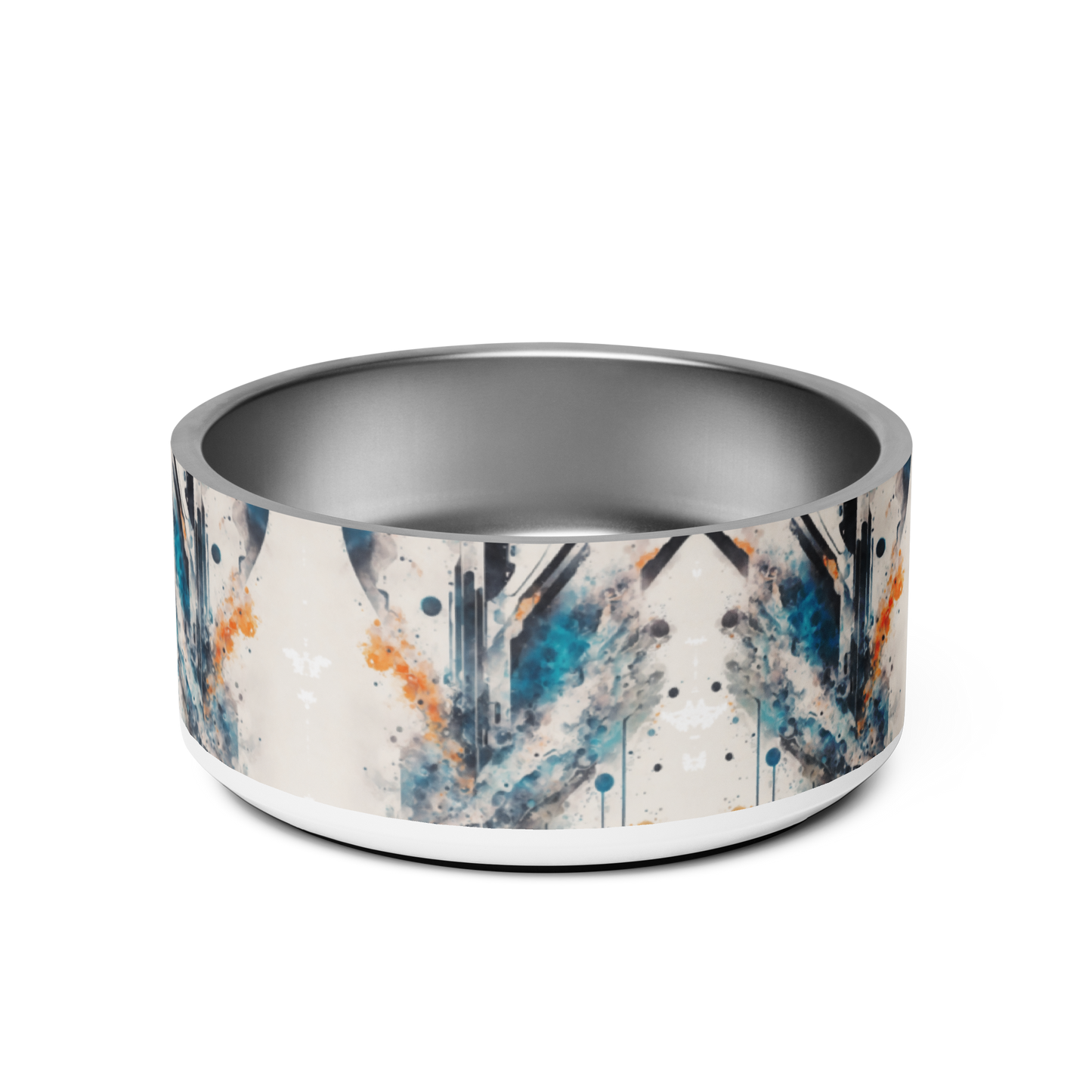 Vibrant Vandal Stainless Steel Pet Bowl