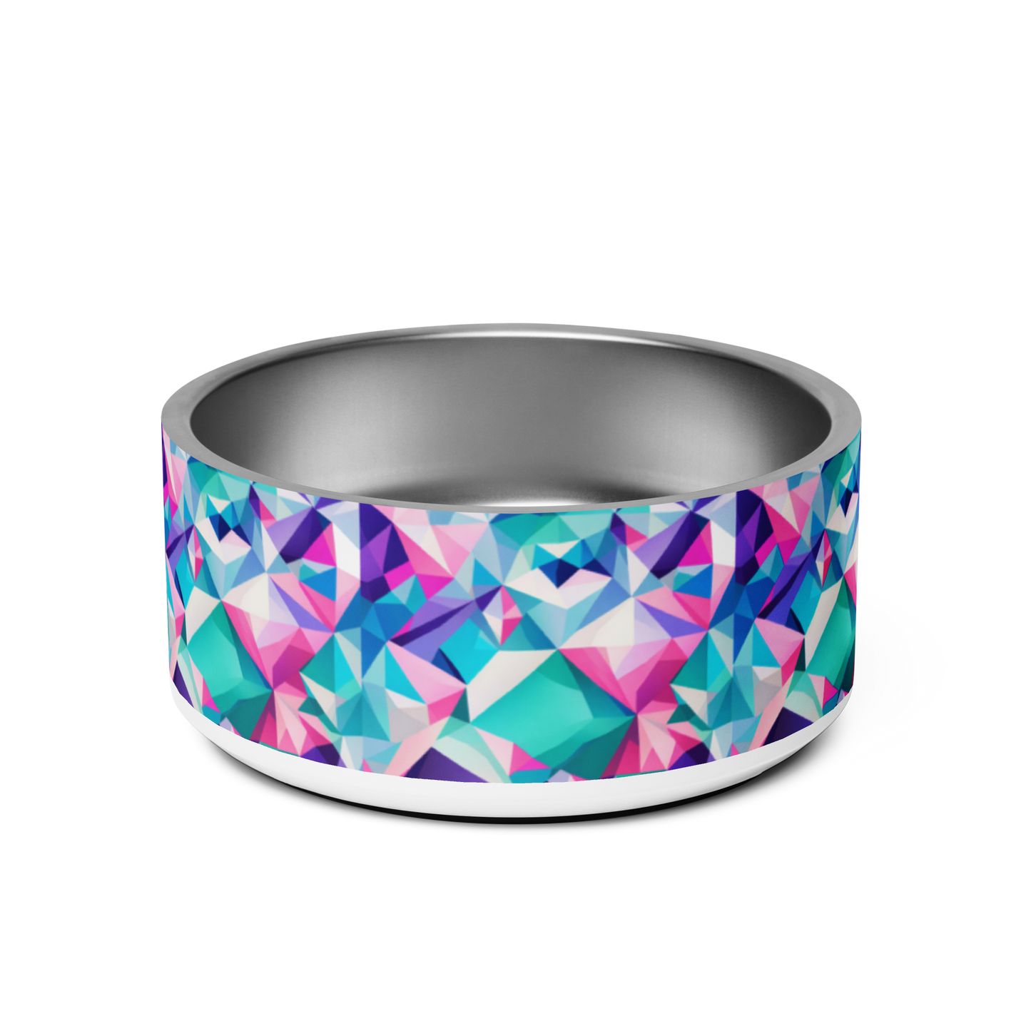 Fractal Flair Stainless Steel Pet Bowl