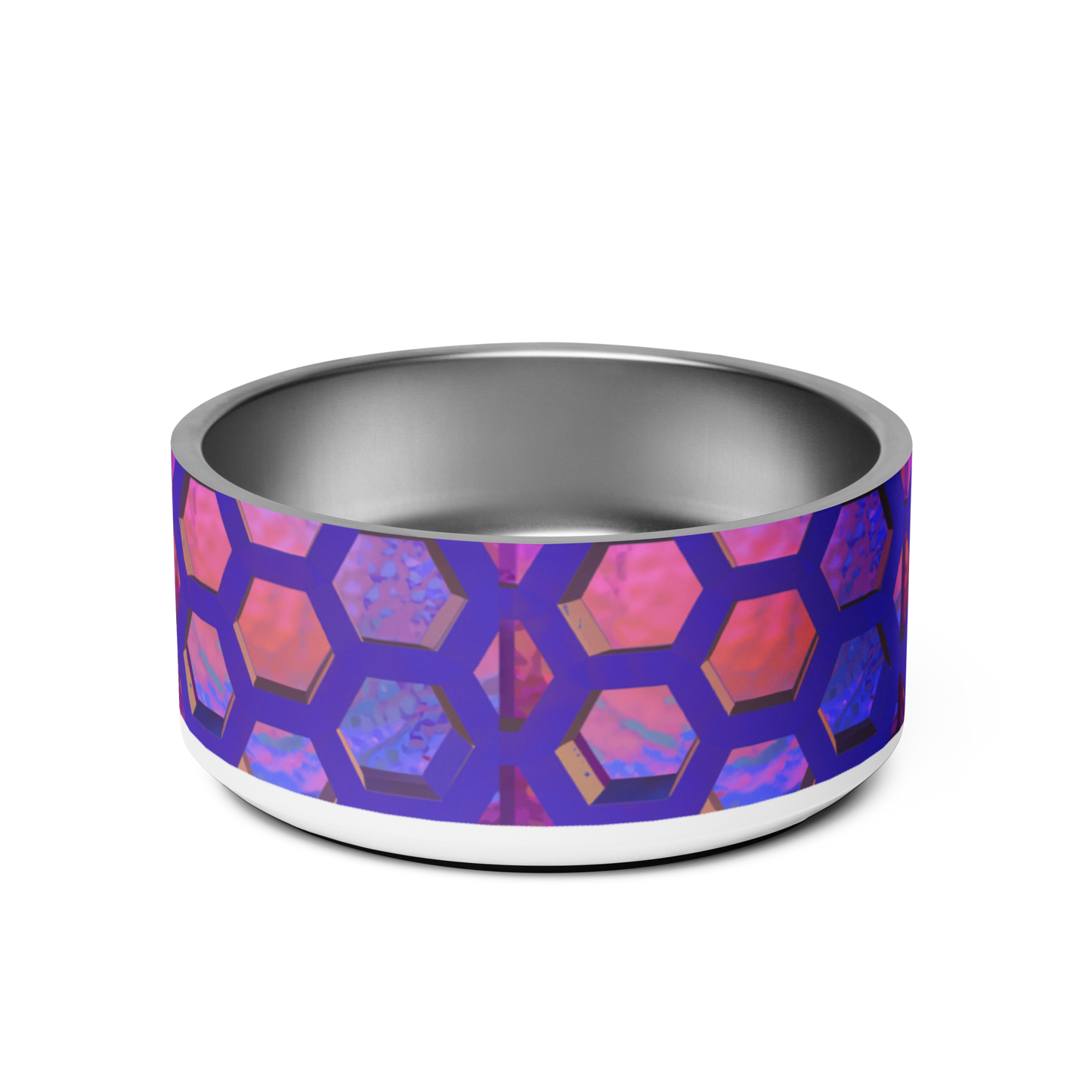 Hexa Bliss Stainless Steel Pet Bowl