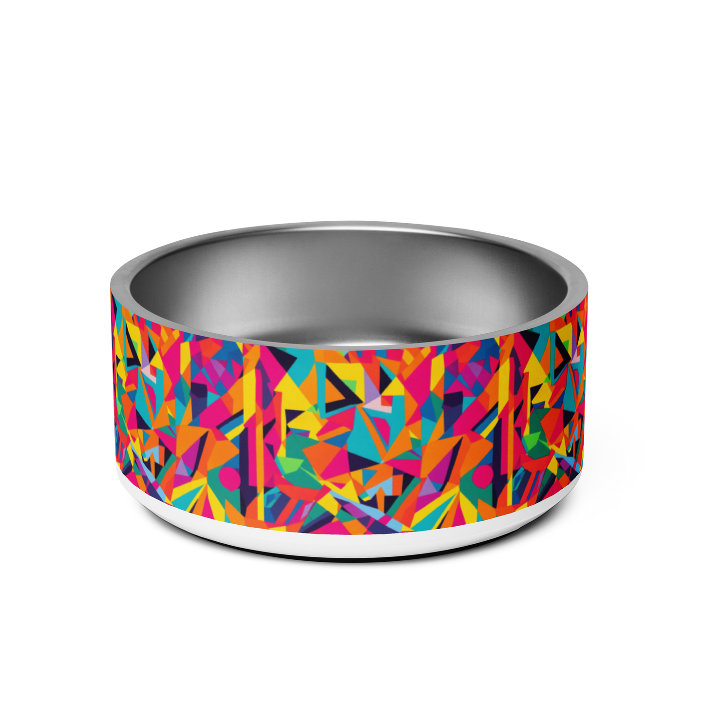 Kaleido Charm Stainless Steel Pet Bowl