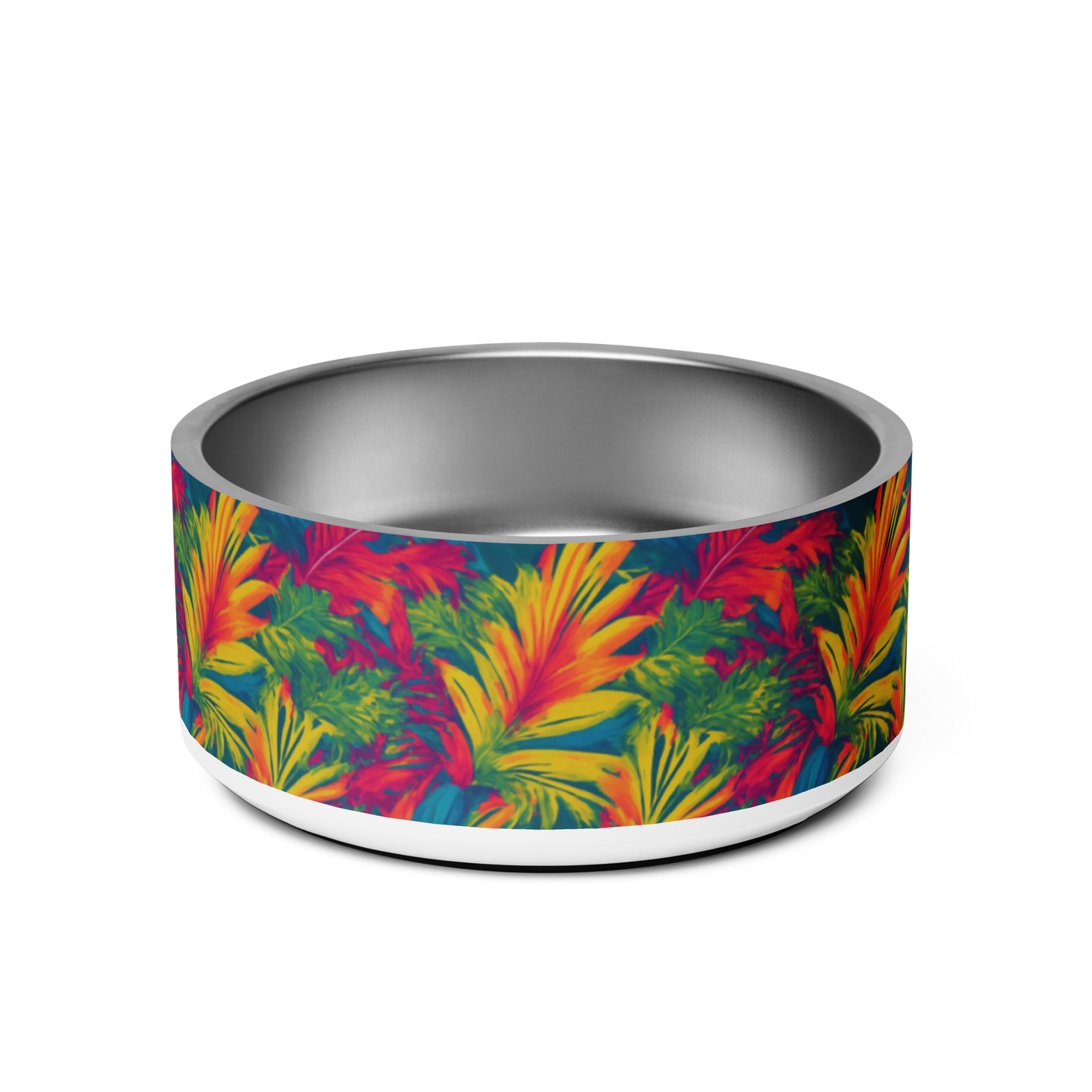 Meadow Melody Stainless Steel Pet Bowl