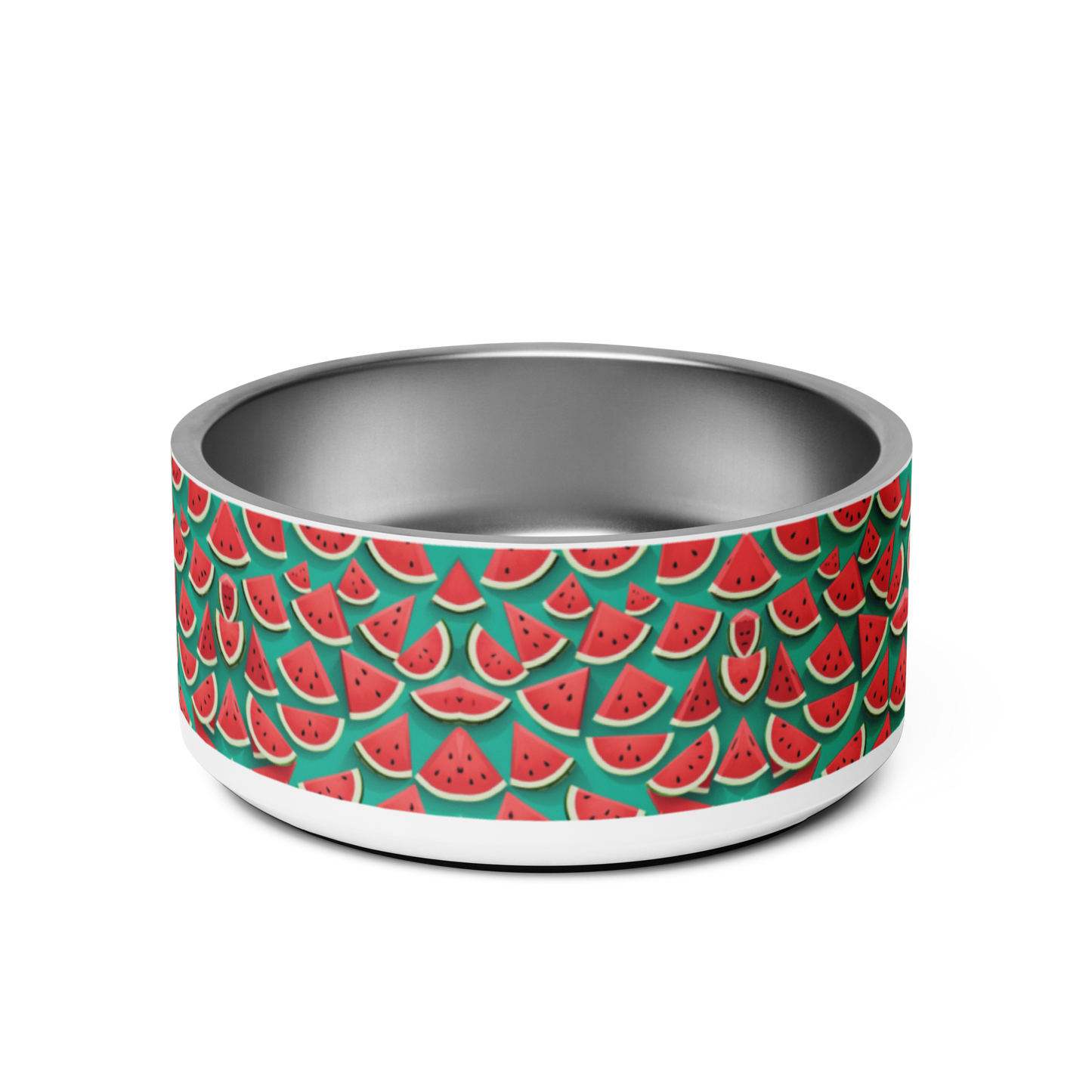 Pink Paradise Stainless Steel Pet Bowl