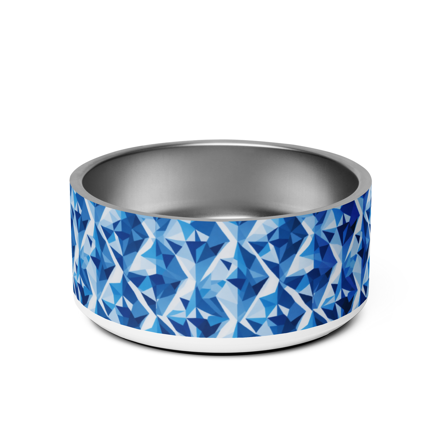 Shattered Spectrum Stainless Steel Pet Bowl