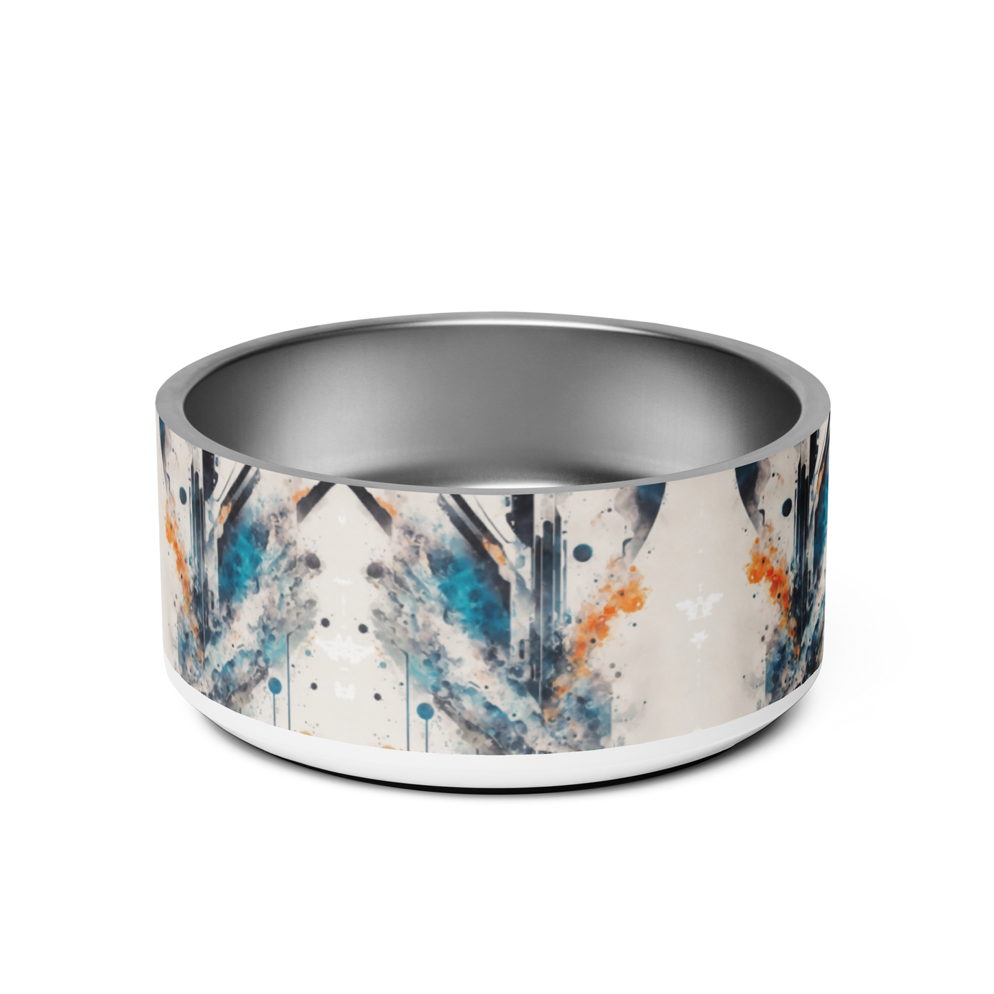 Vibrant Vandal Stainless Steel Pet Bowl