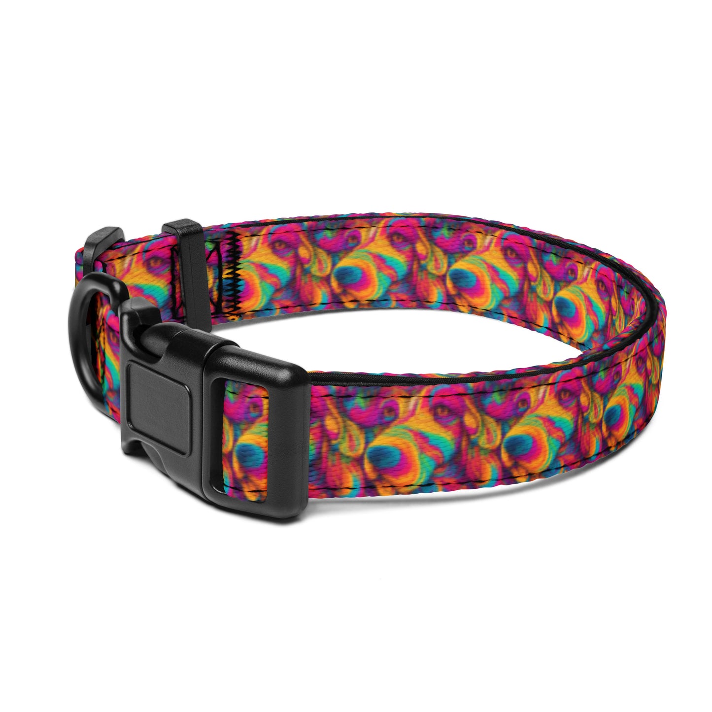 Abstract Woof Pet Collar