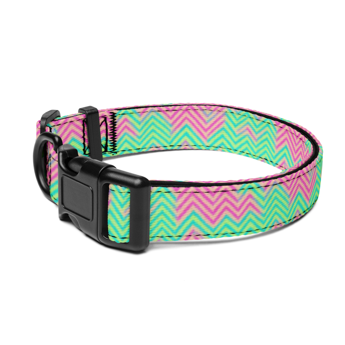 Herringbone Hues Pet Collar