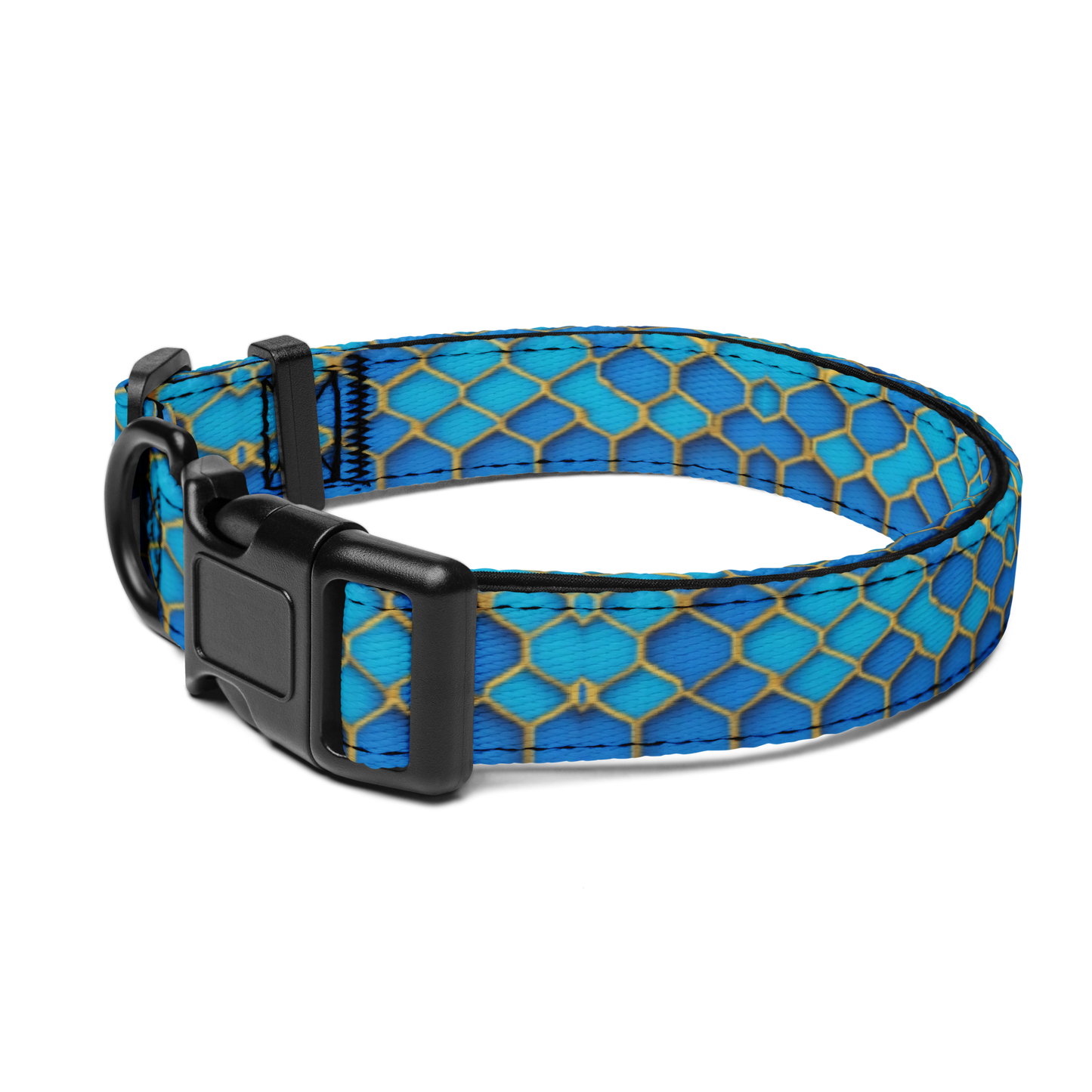 Hexagonal Harmony Pet Collar