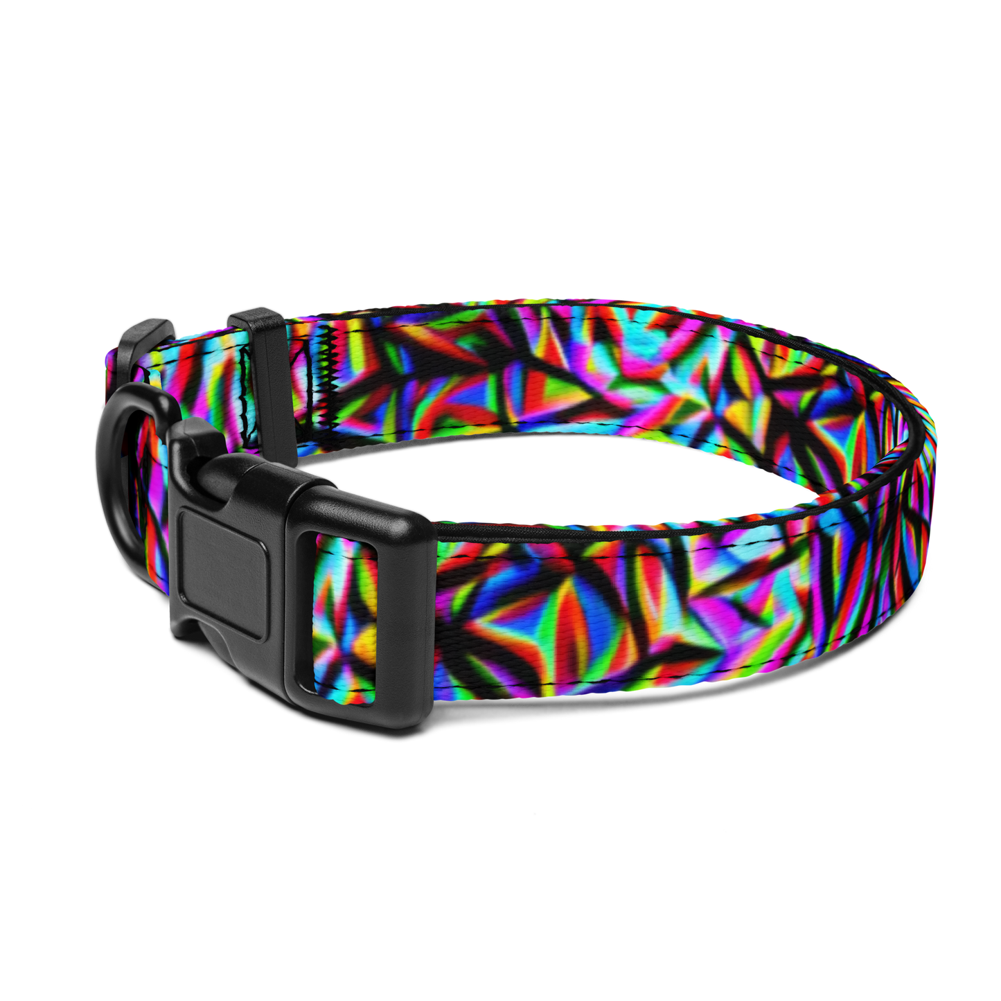 Mind Melt Patterns Pet Collar