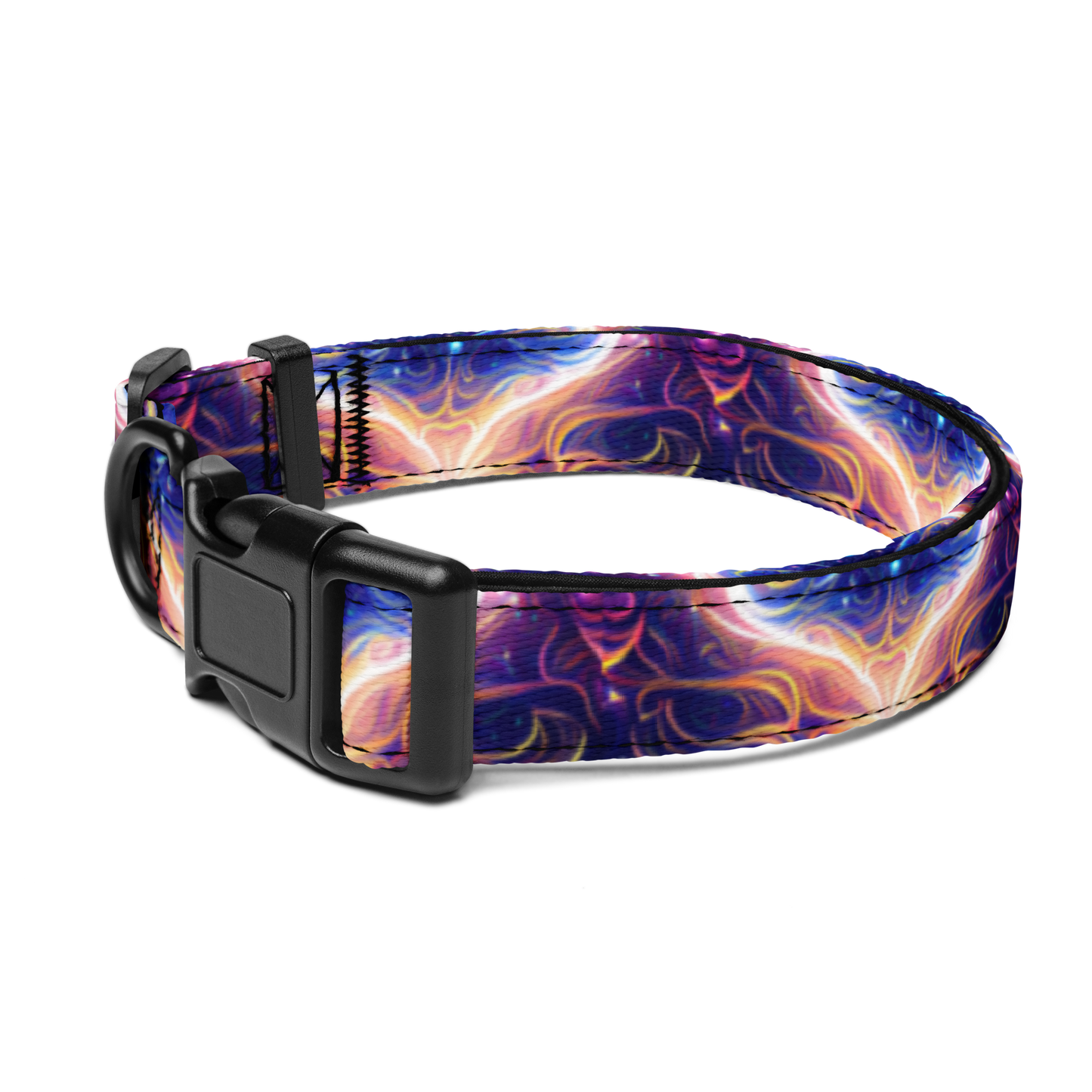 Neon Dreamscape Pet Collar