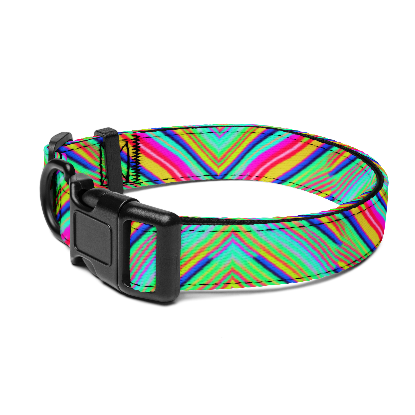 Neon Edges Pet Collar