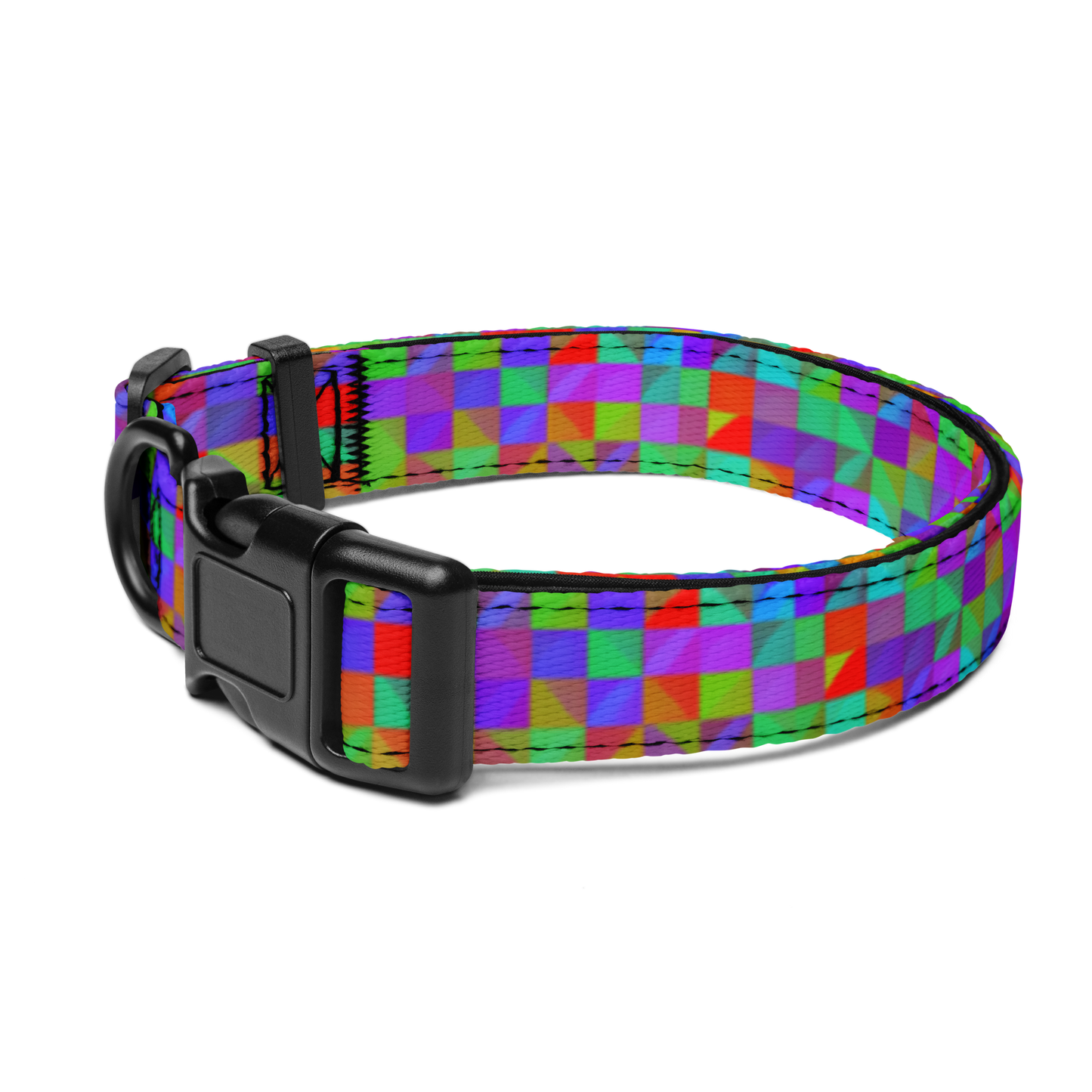 Prism Patterns Pet Collar