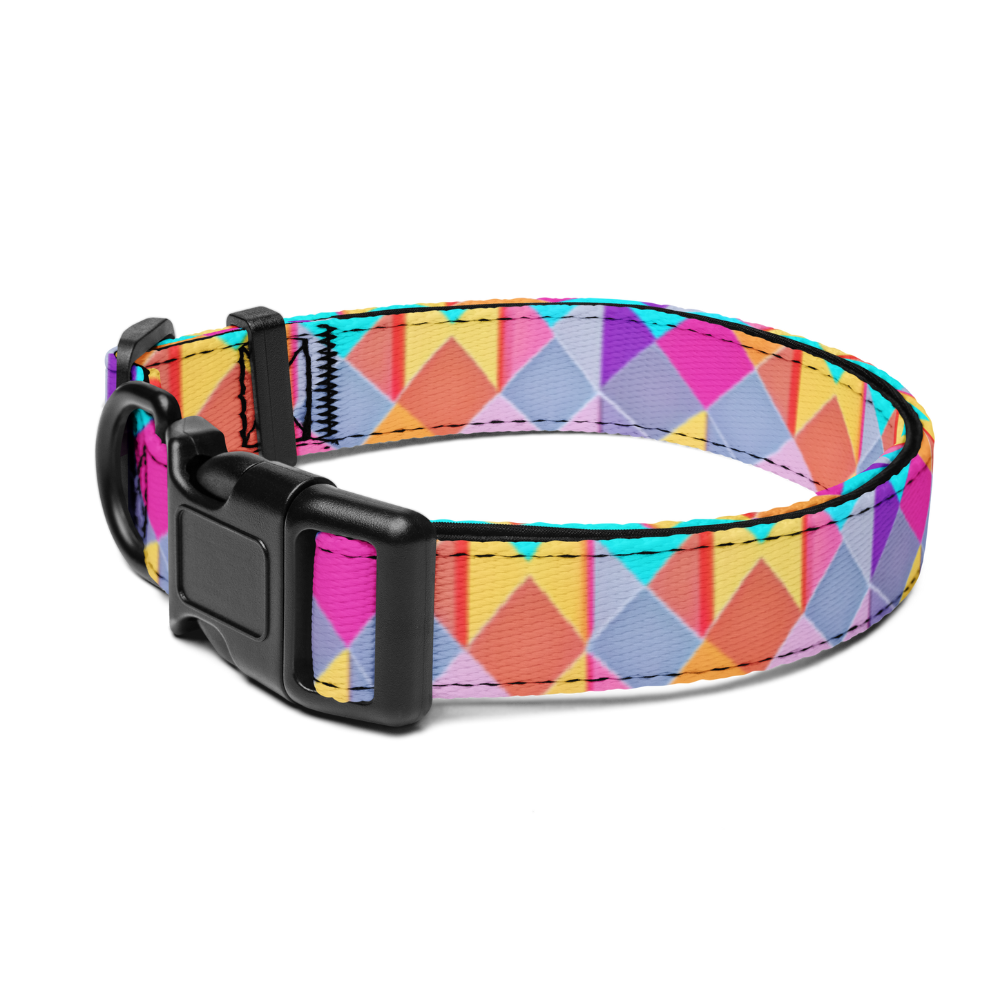 Prismatic Patterns Pet Collar