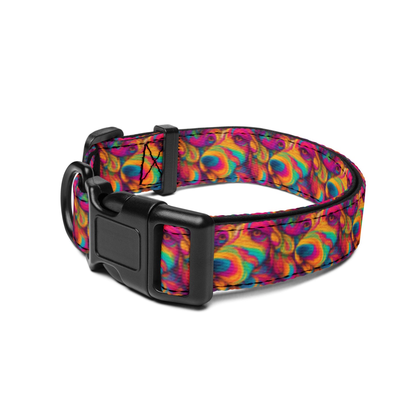 Abstract Woof Pet Collar