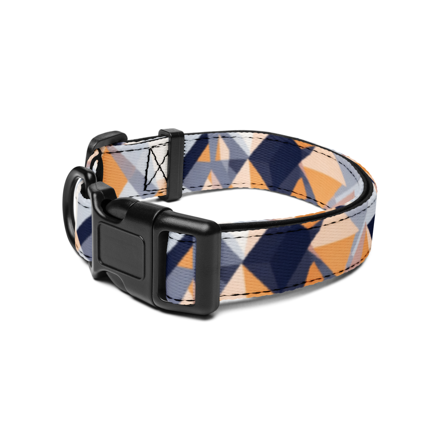 Geometric Groove Pet Collar