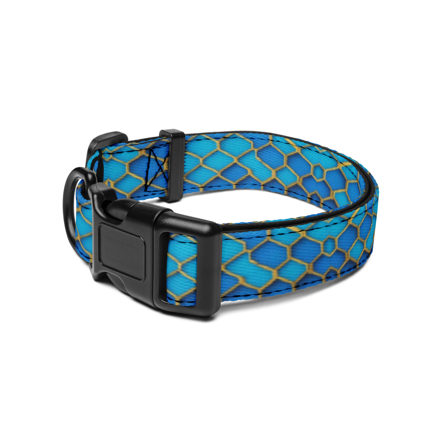 Hexagonal Harmony Pet Collar