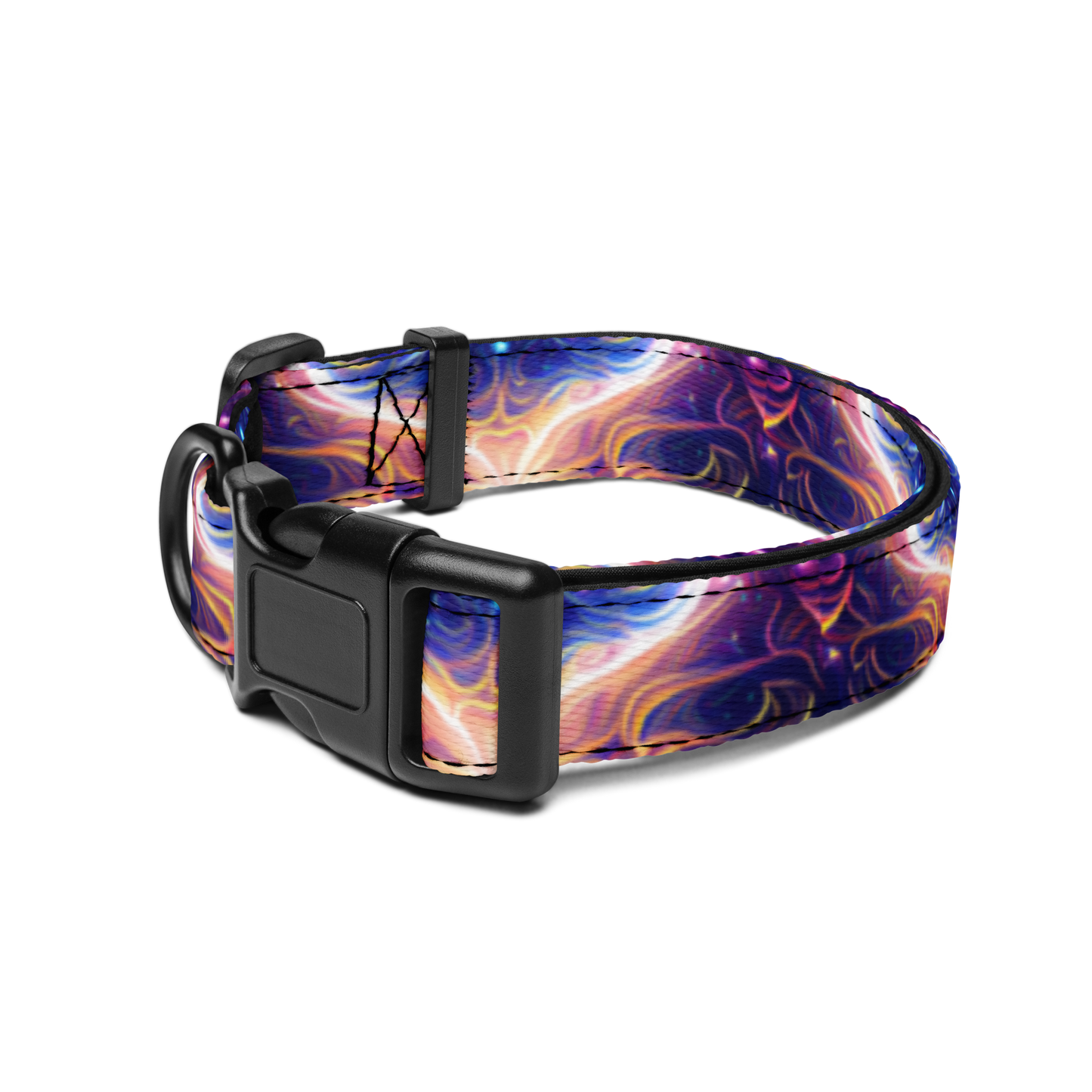 Neon Dreamscape Pet Collar