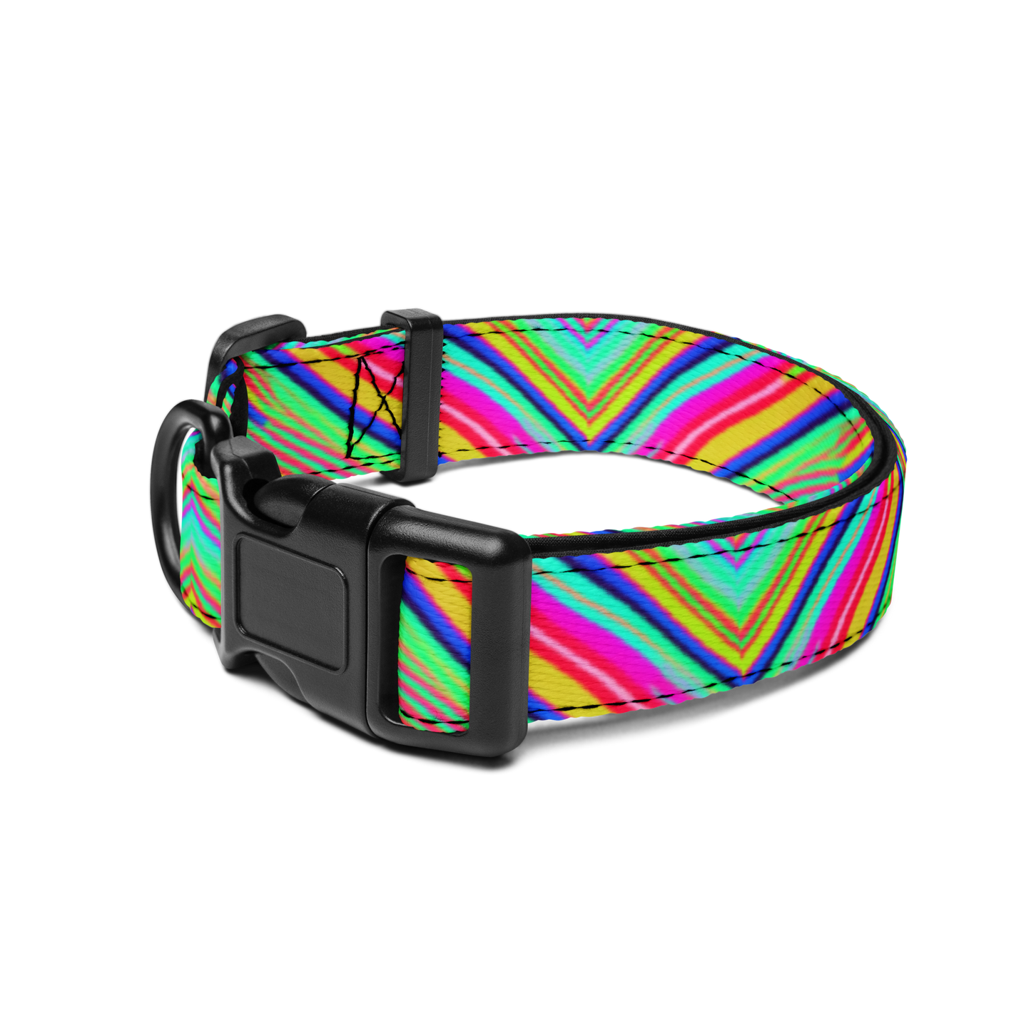 Neon Edges Pet Collar