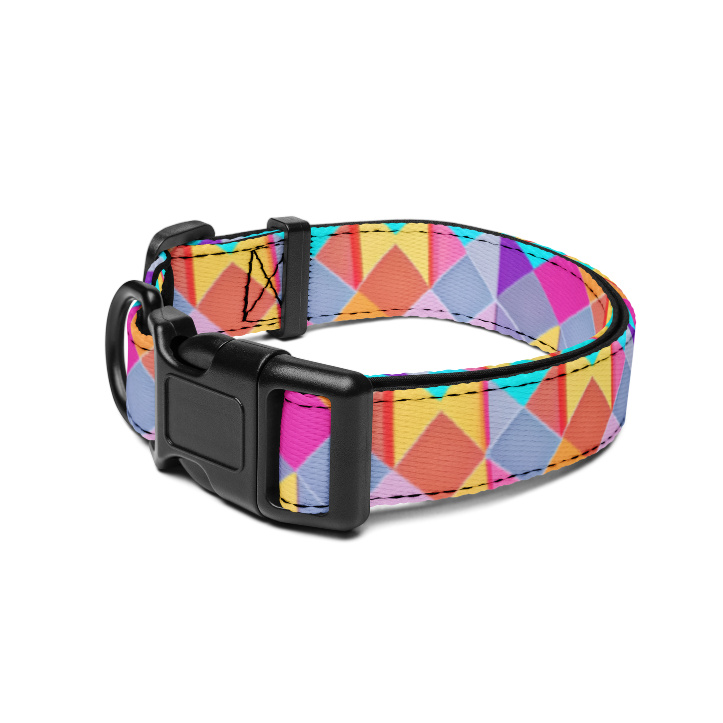 Prismatic Patterns Pet Collar