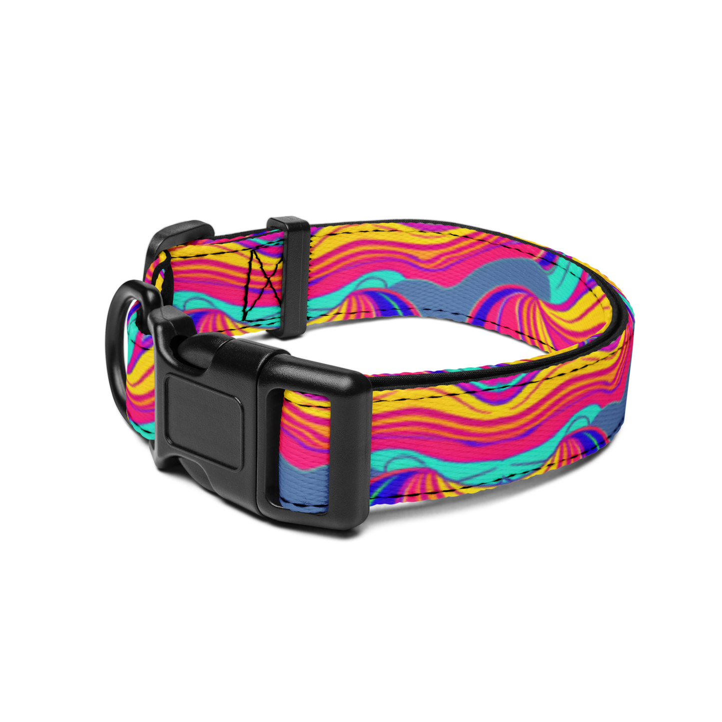 Psychedelic Grove Pet Collar