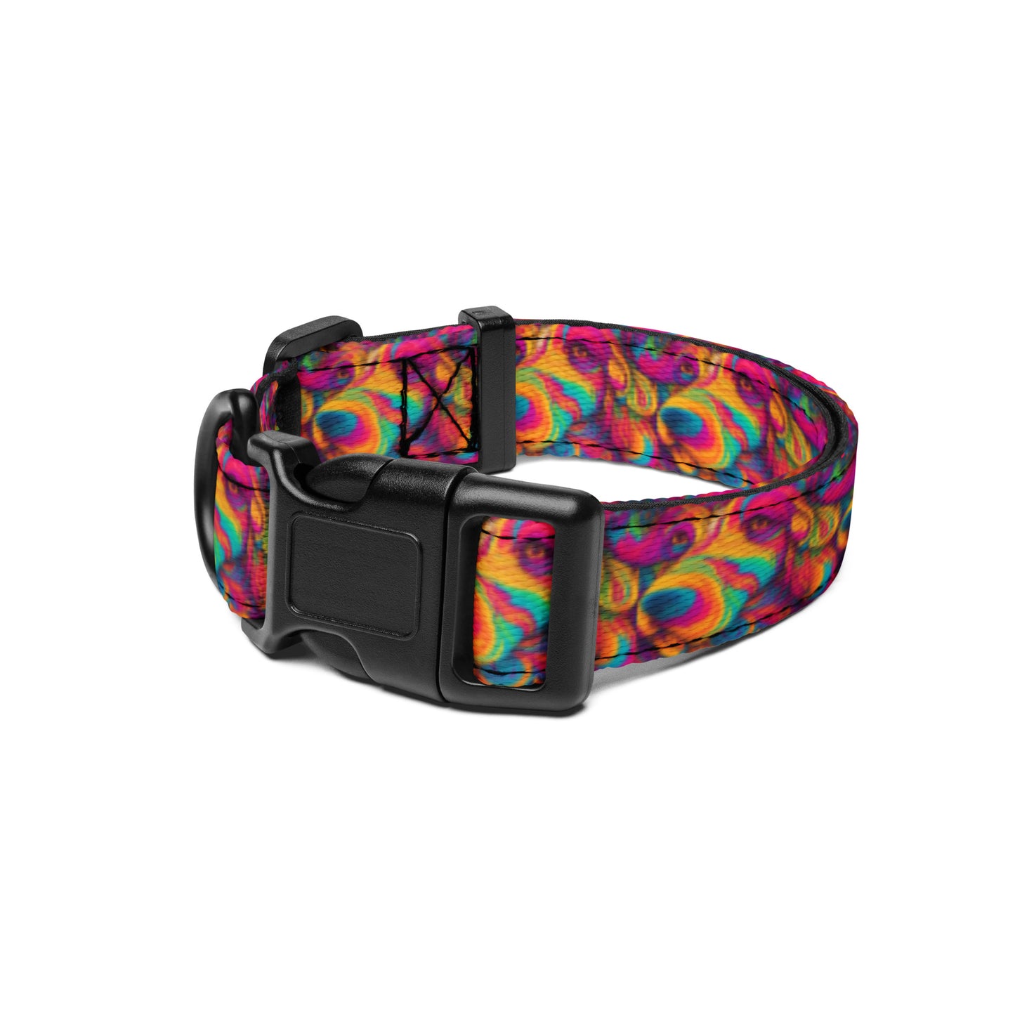 Abstract Woof Pet Collar