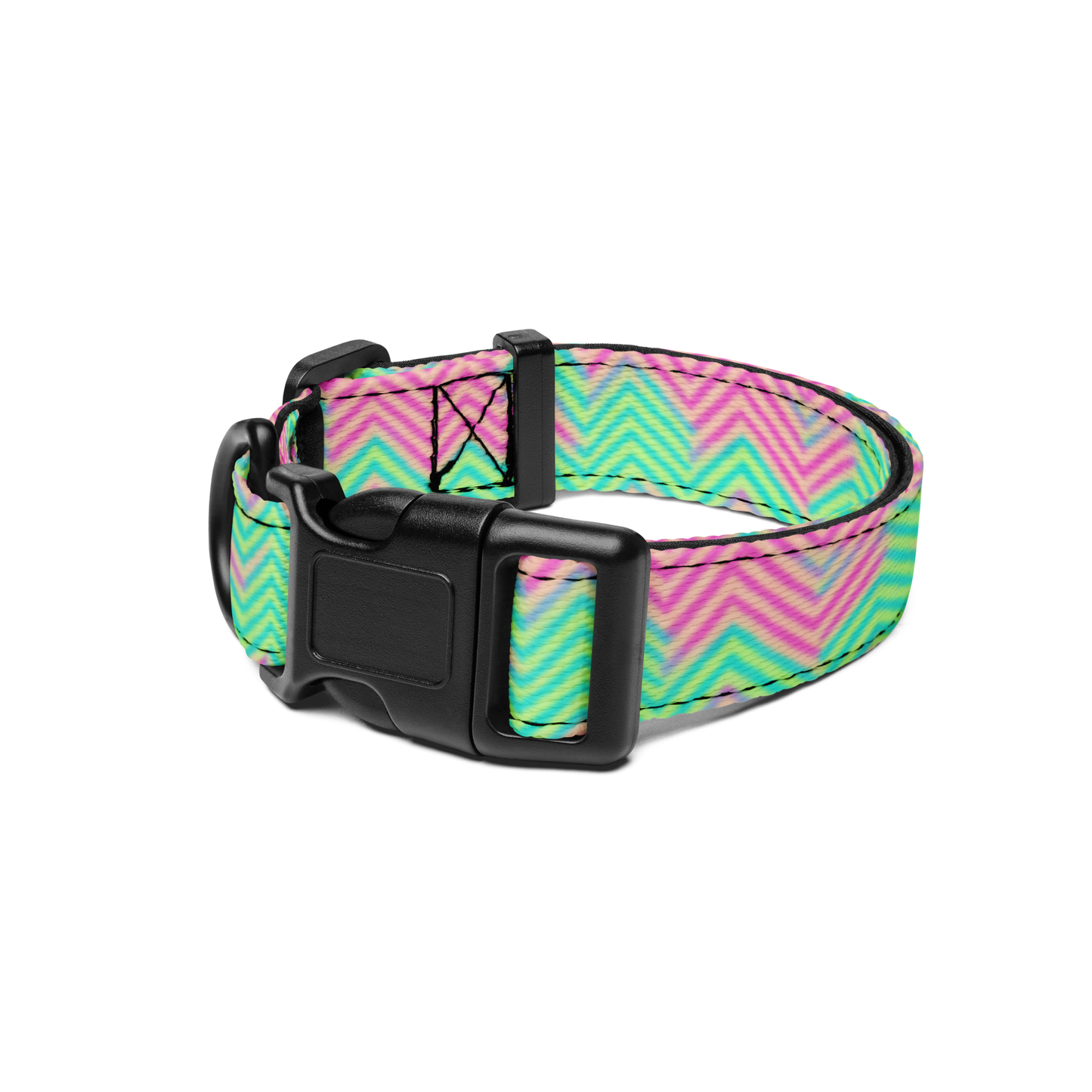 Herringbone Hues Pet Collar