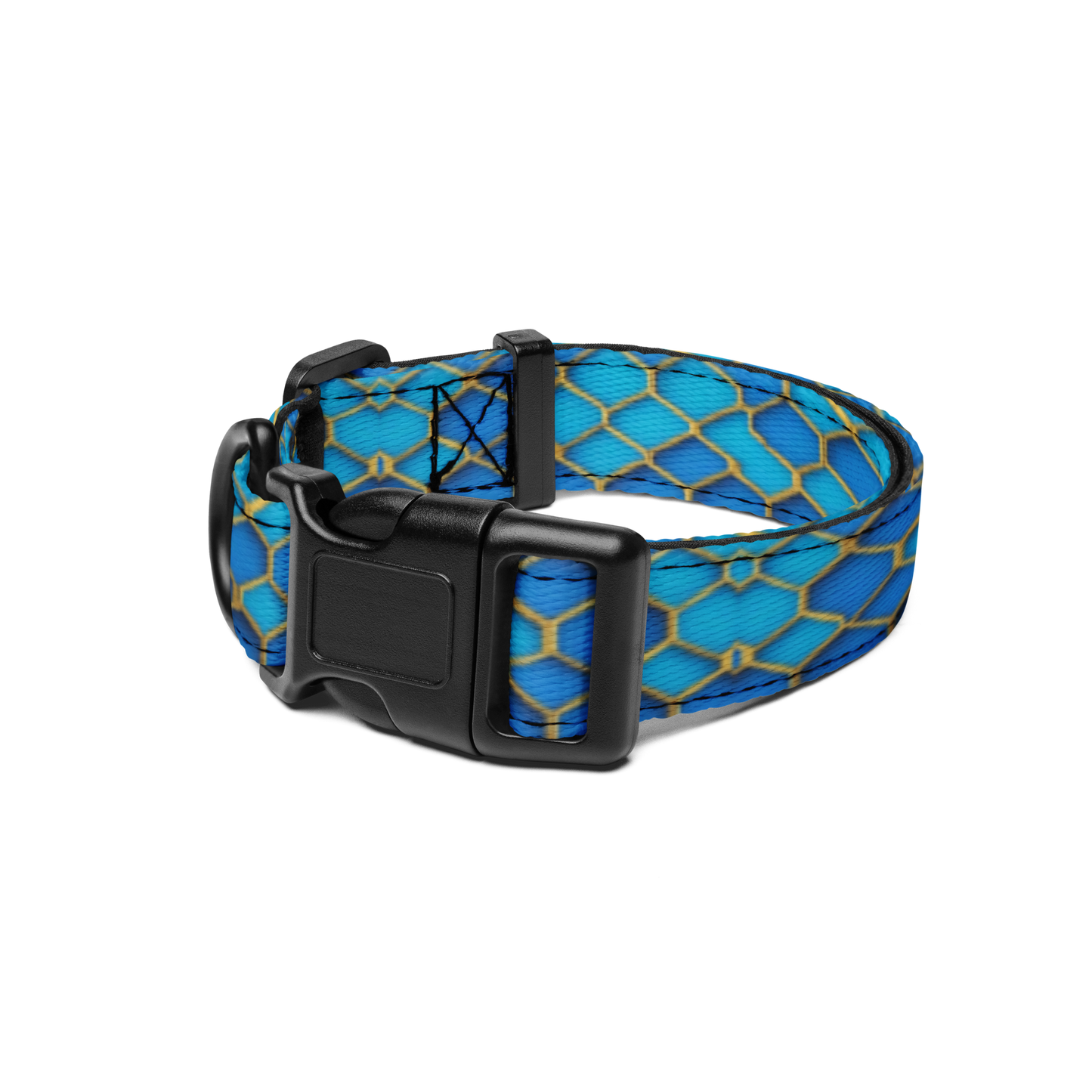 Hexagonal Harmony Pet Collar