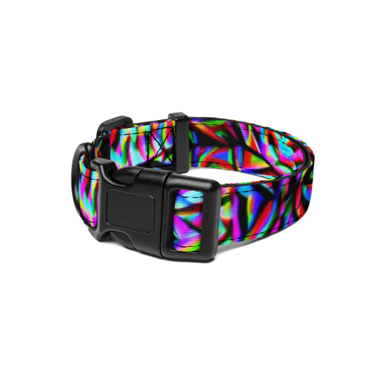 Mind Melt Patterns Pet Collar