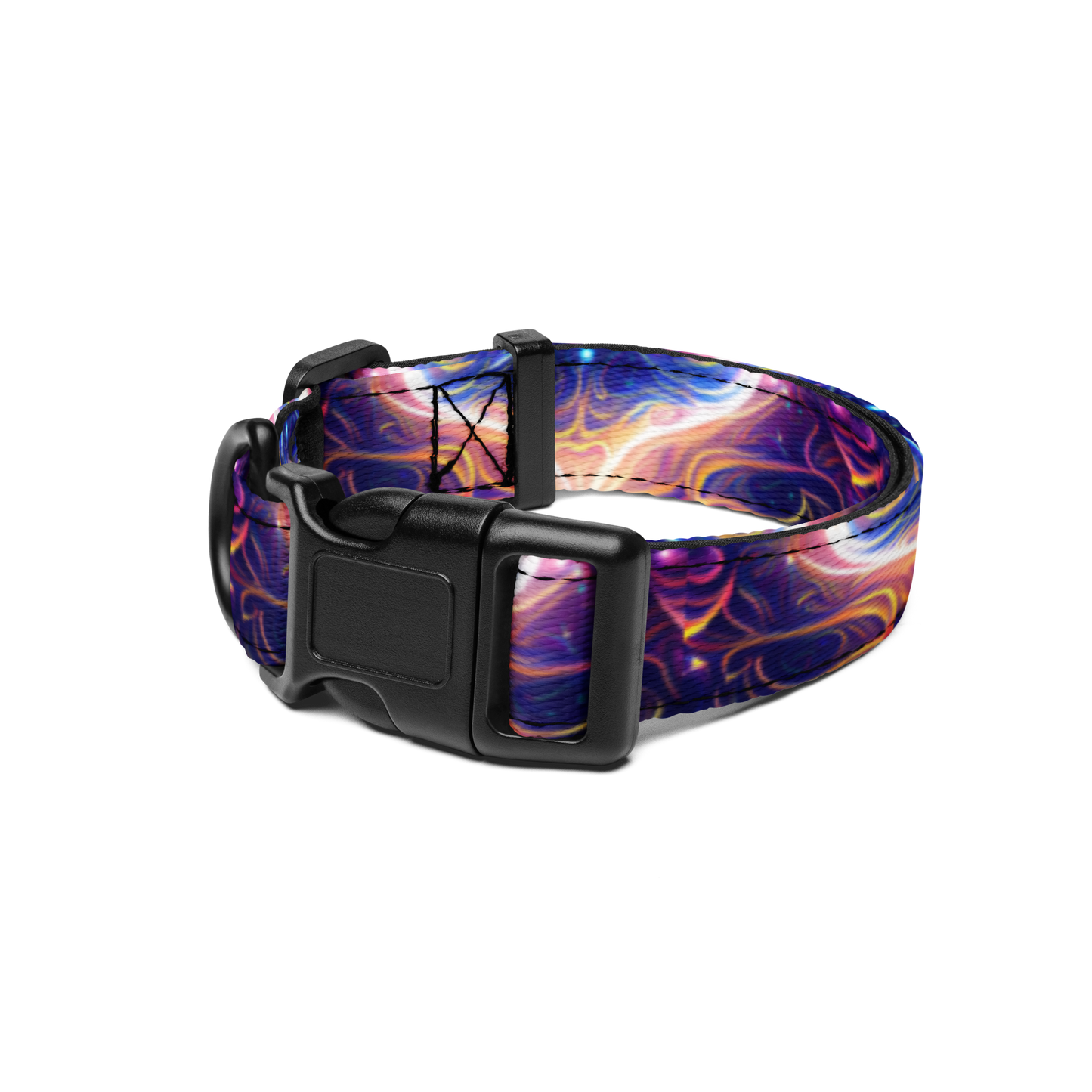 Neon Dreamscape Pet Collar