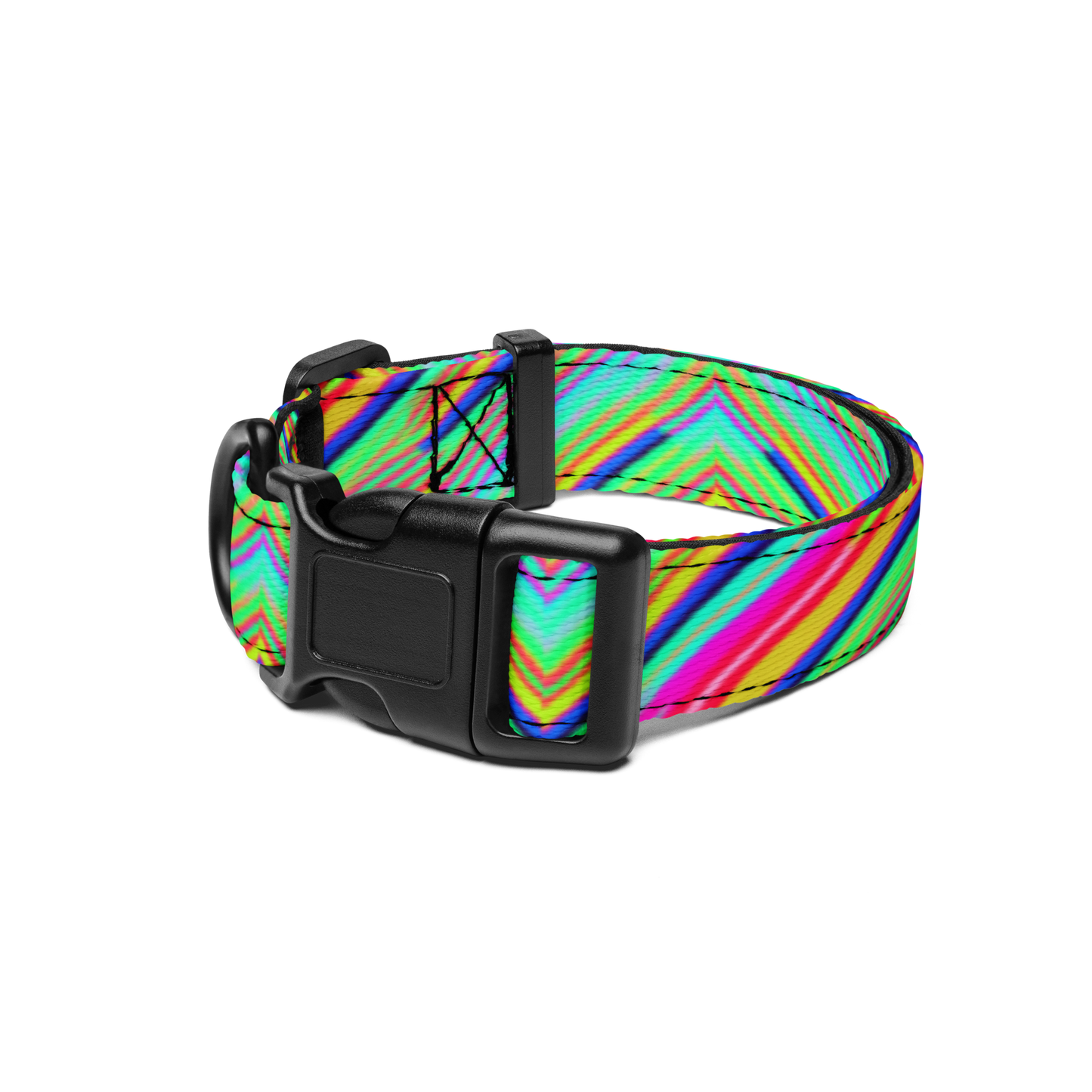 Neon Edges Pet Collar