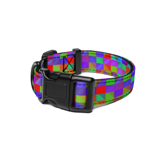 Prism Patterns Pet Collar