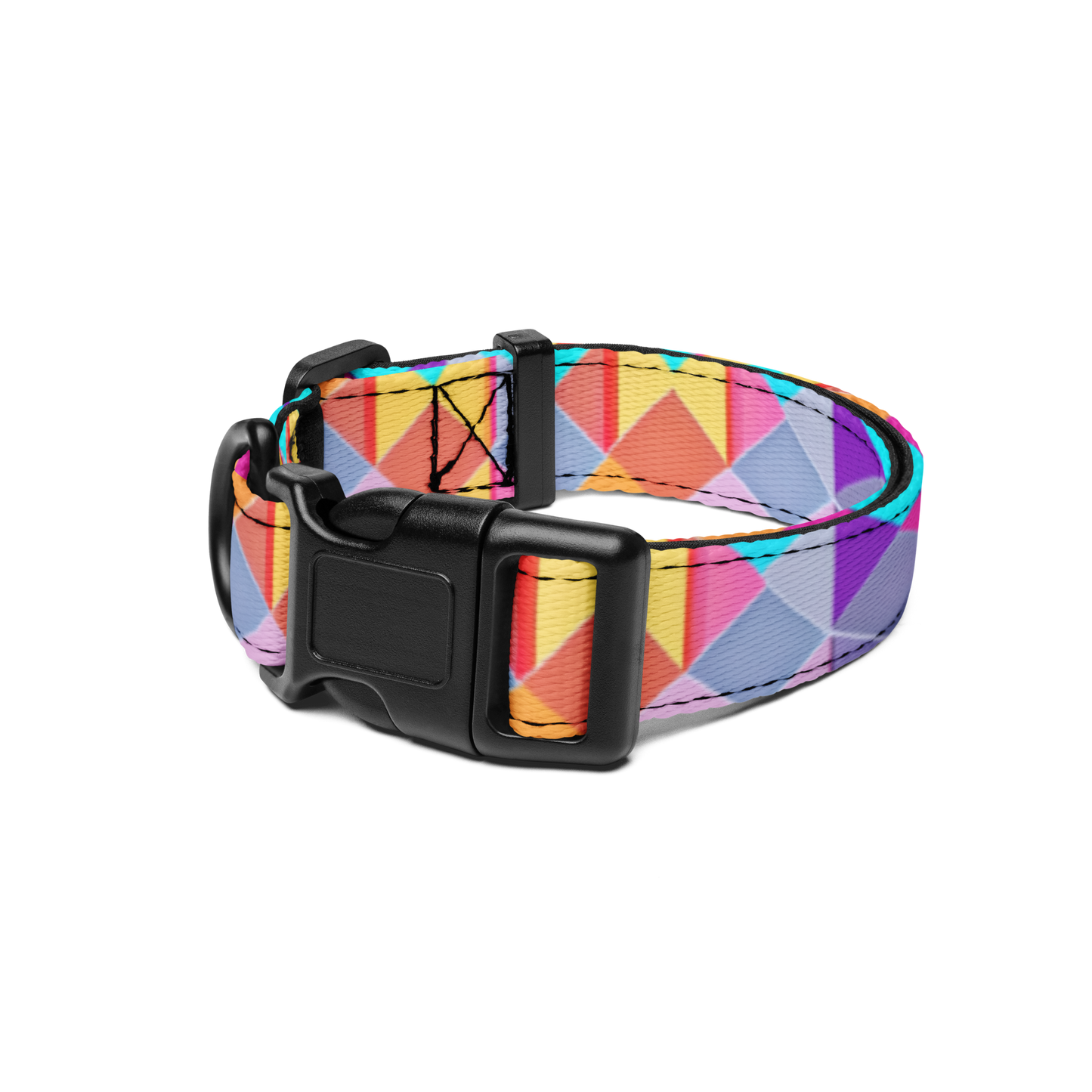 Prismatic Patterns Pet Collar