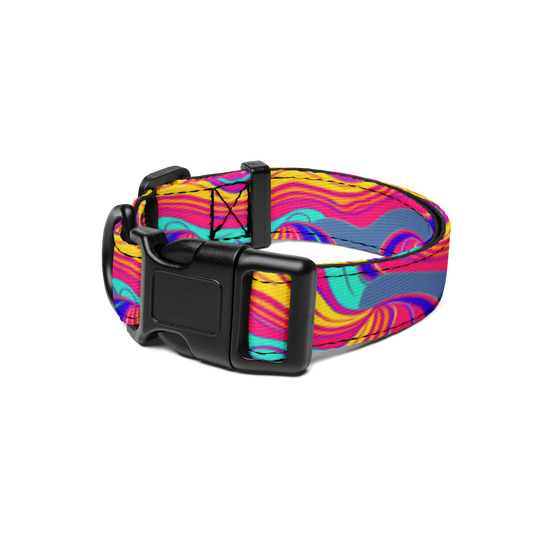 Psychedelic Grove Pet Collar