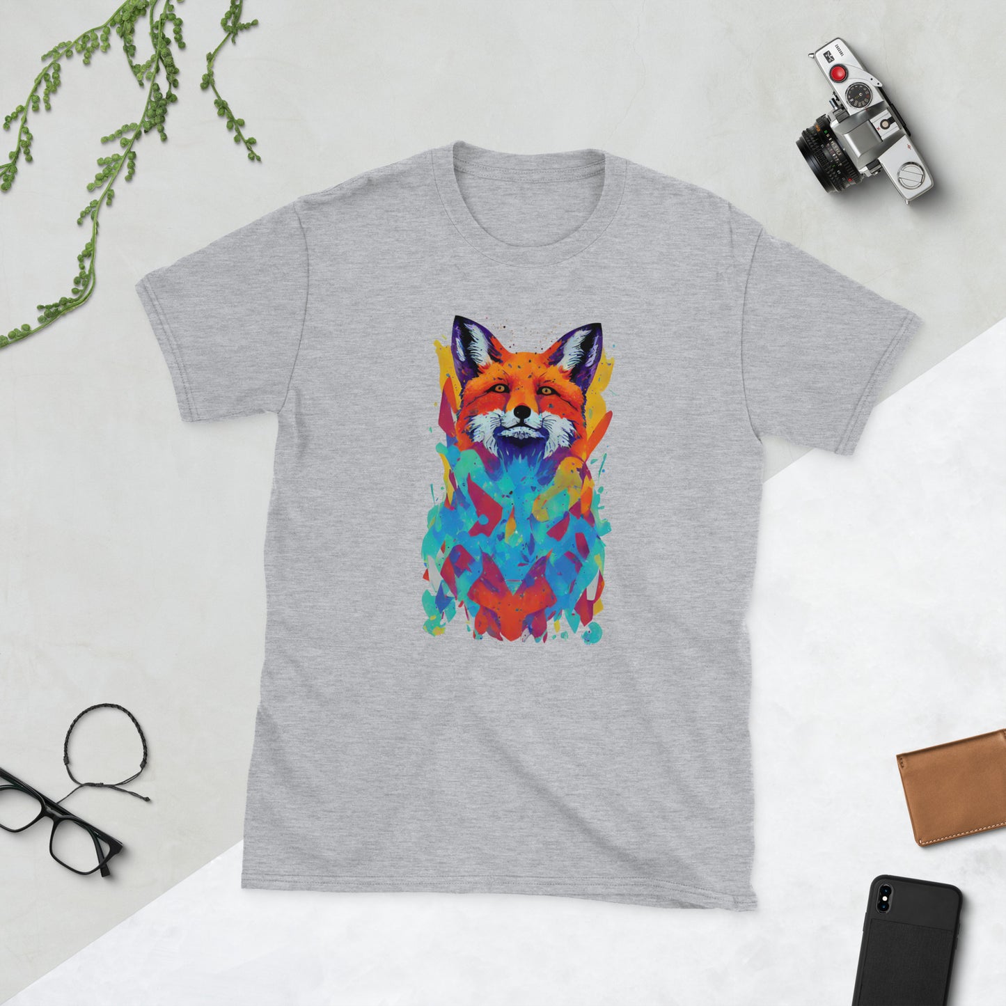 Fire Fox Soul Short-Sleeve Unisex T-Shirt