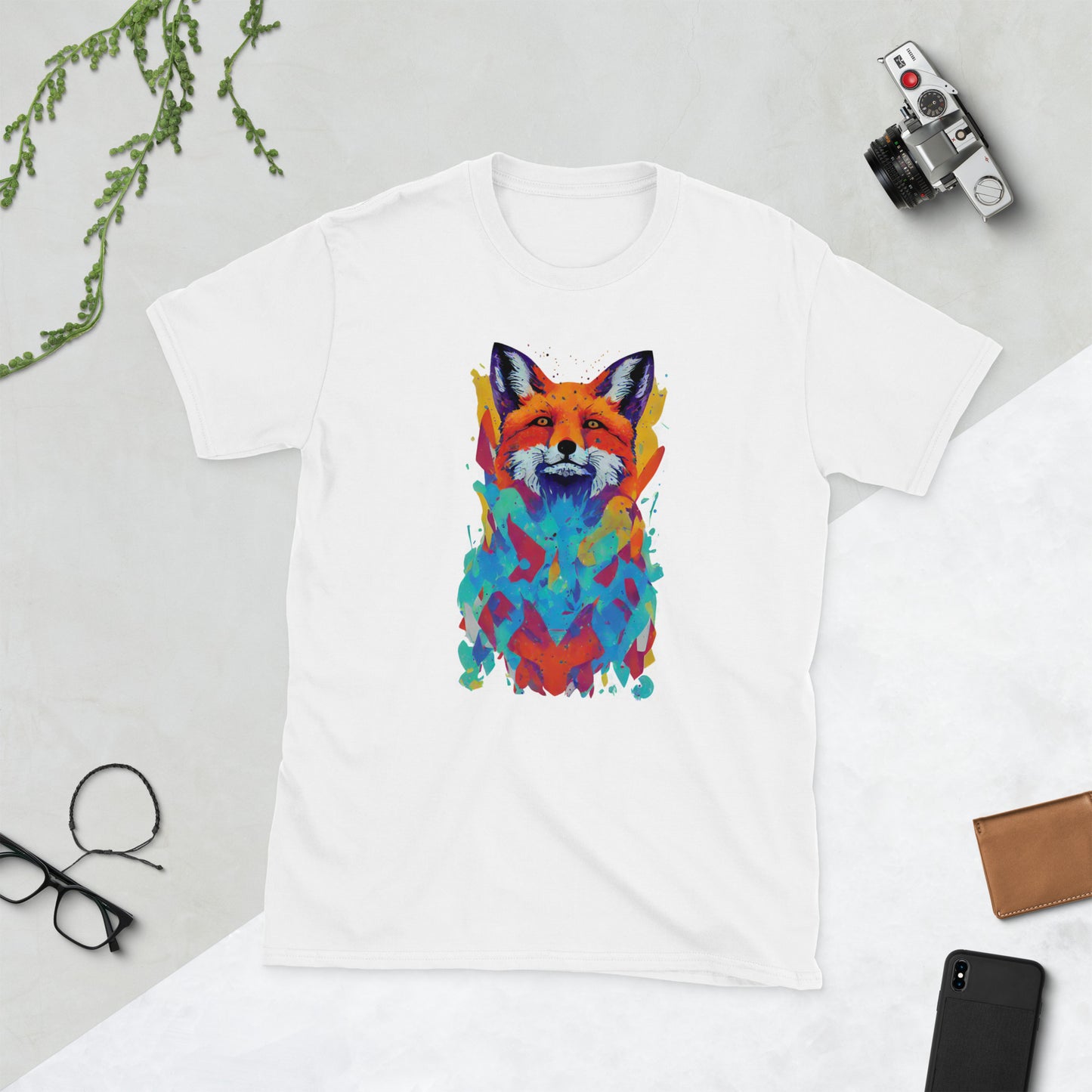 Fire Fox Soul Short-Sleeve Unisex T-Shirt